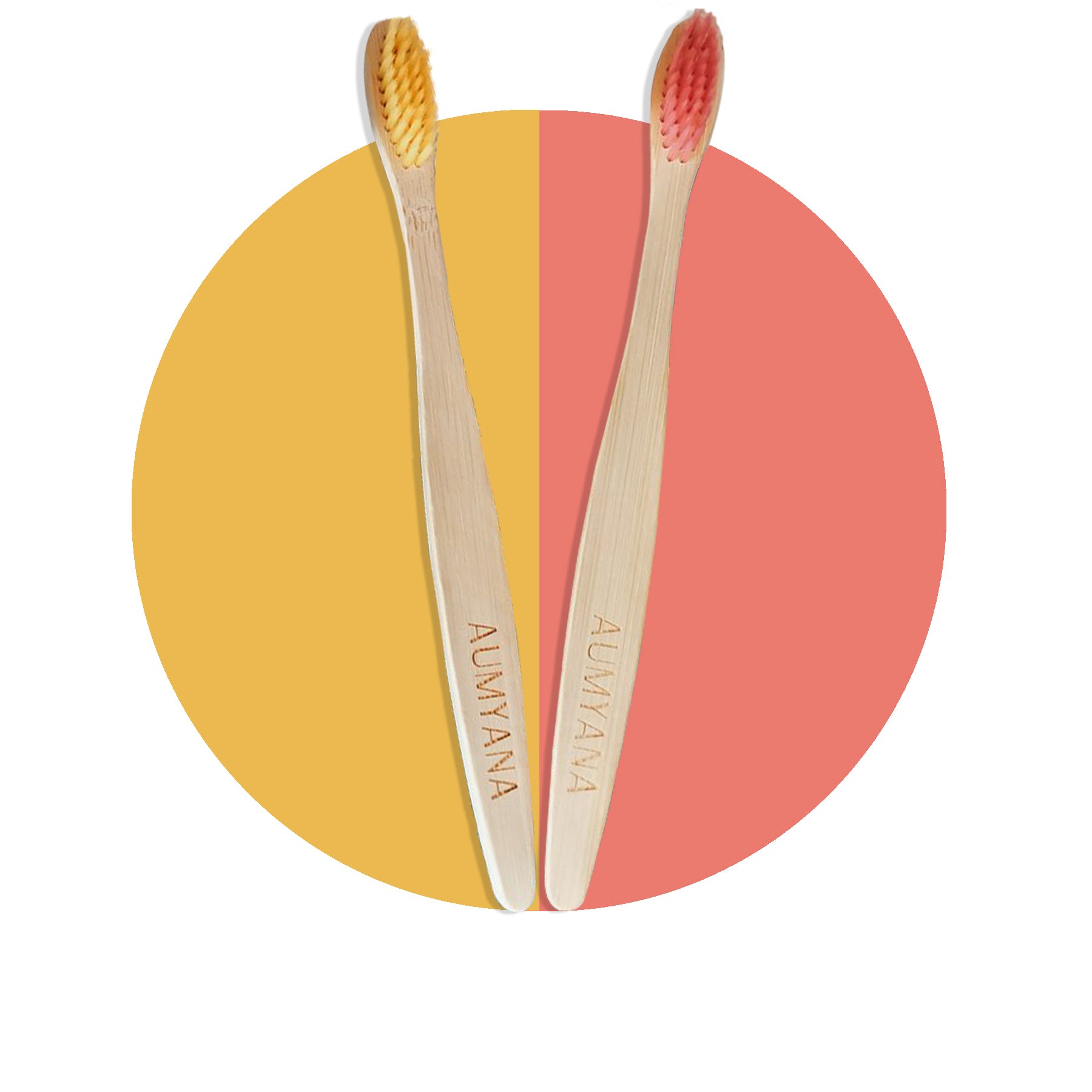 Escova de Dentes em Bambu Natural para Crianças | Arogya Shop