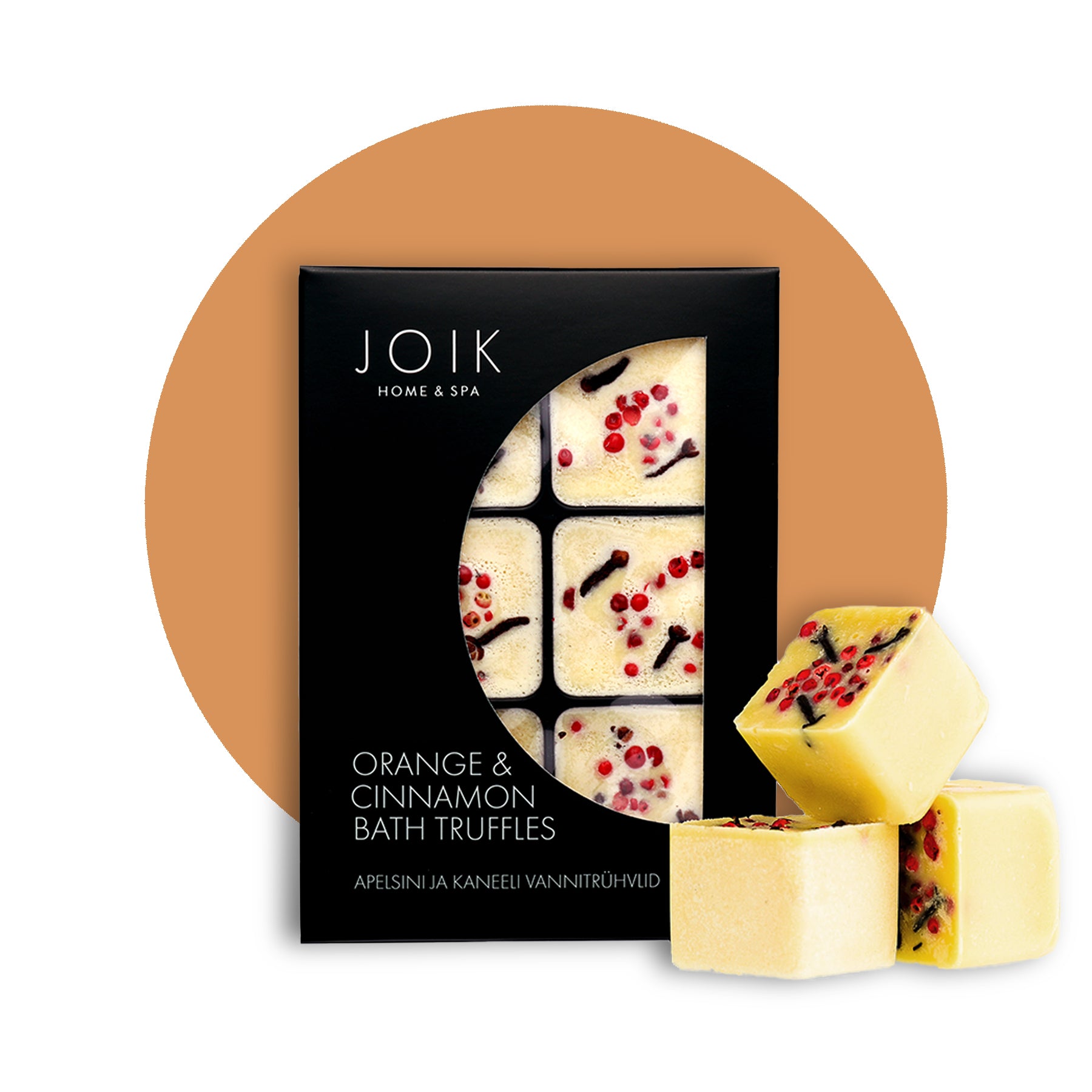 Trufas para o Banho Naturais de Laranja e Canela | Arogya Shop