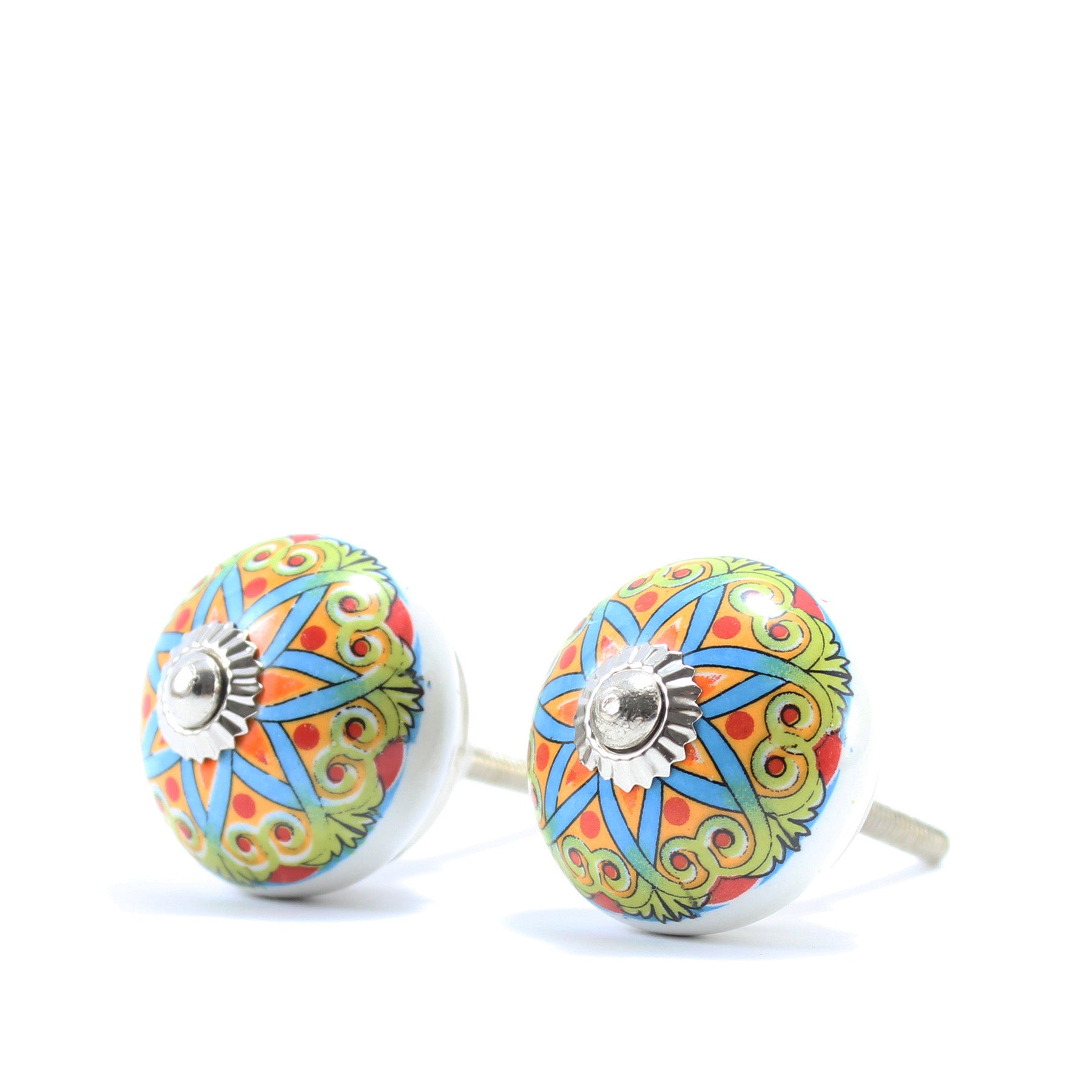 Handcrafted Ceramic Knobs XII