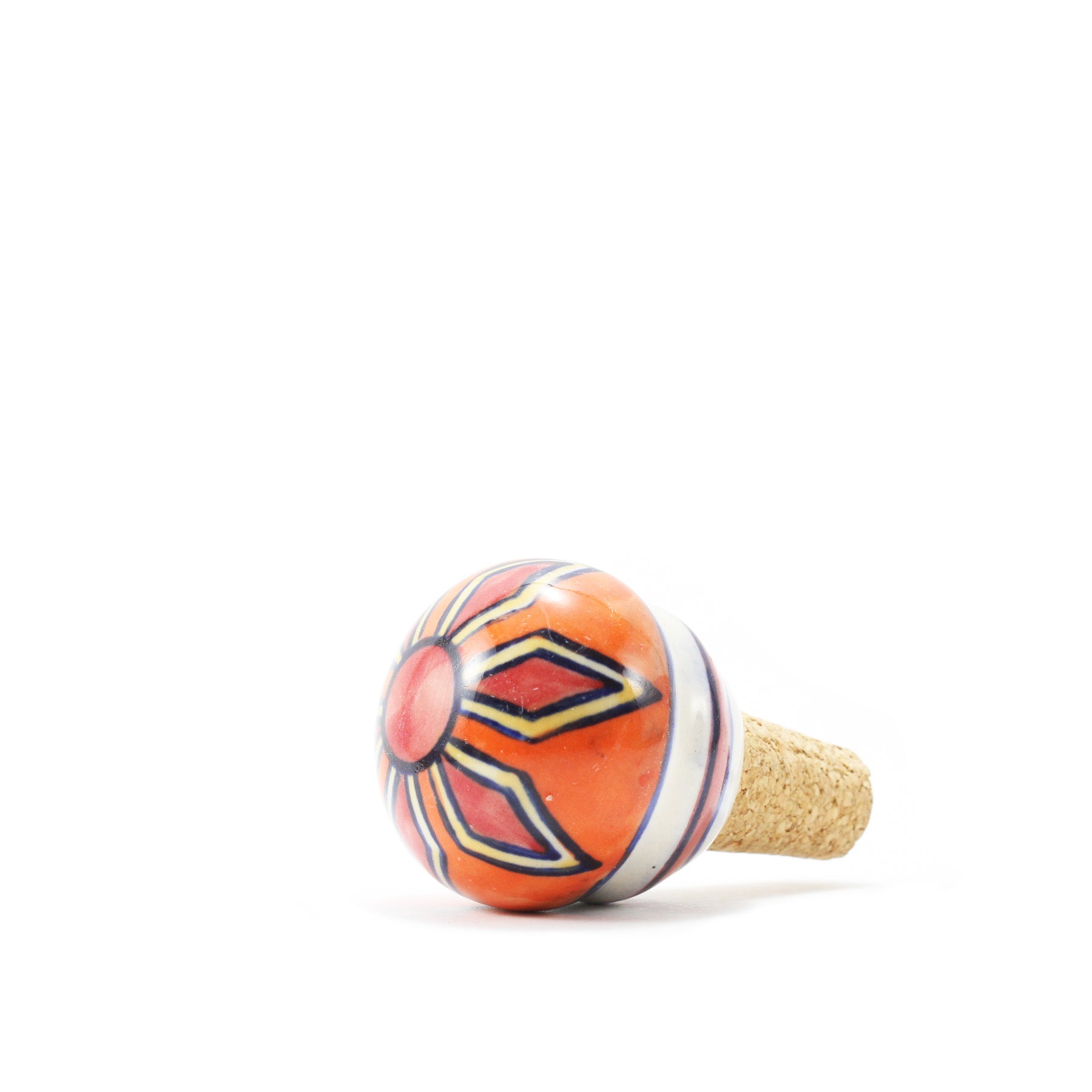 Artisanal Ceramic Wine Stopper XXI