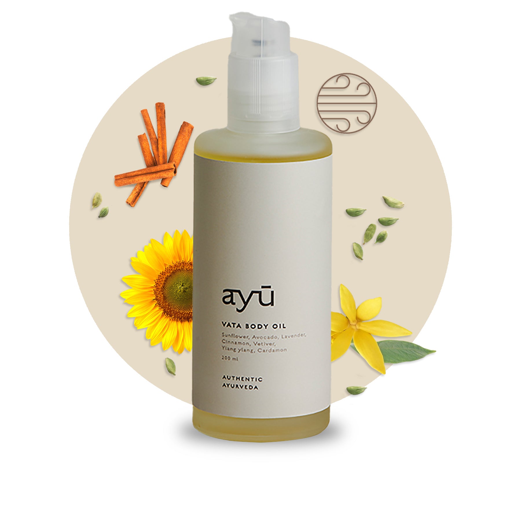 Óleo Corporal Ayurvédico para Dosha Vata | Arogya Shop