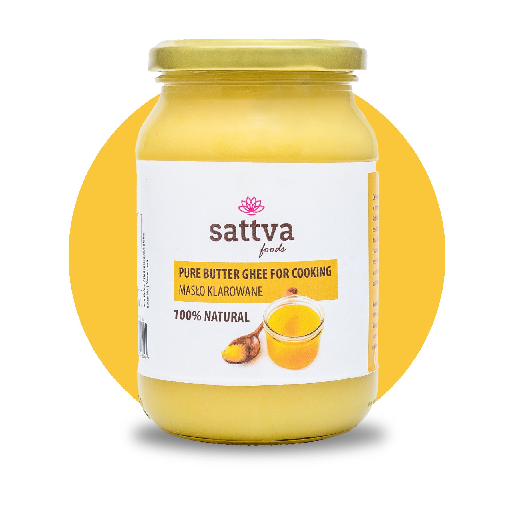 Desi Ghee 100% Natural e Puro da Índia | Arogya Shop