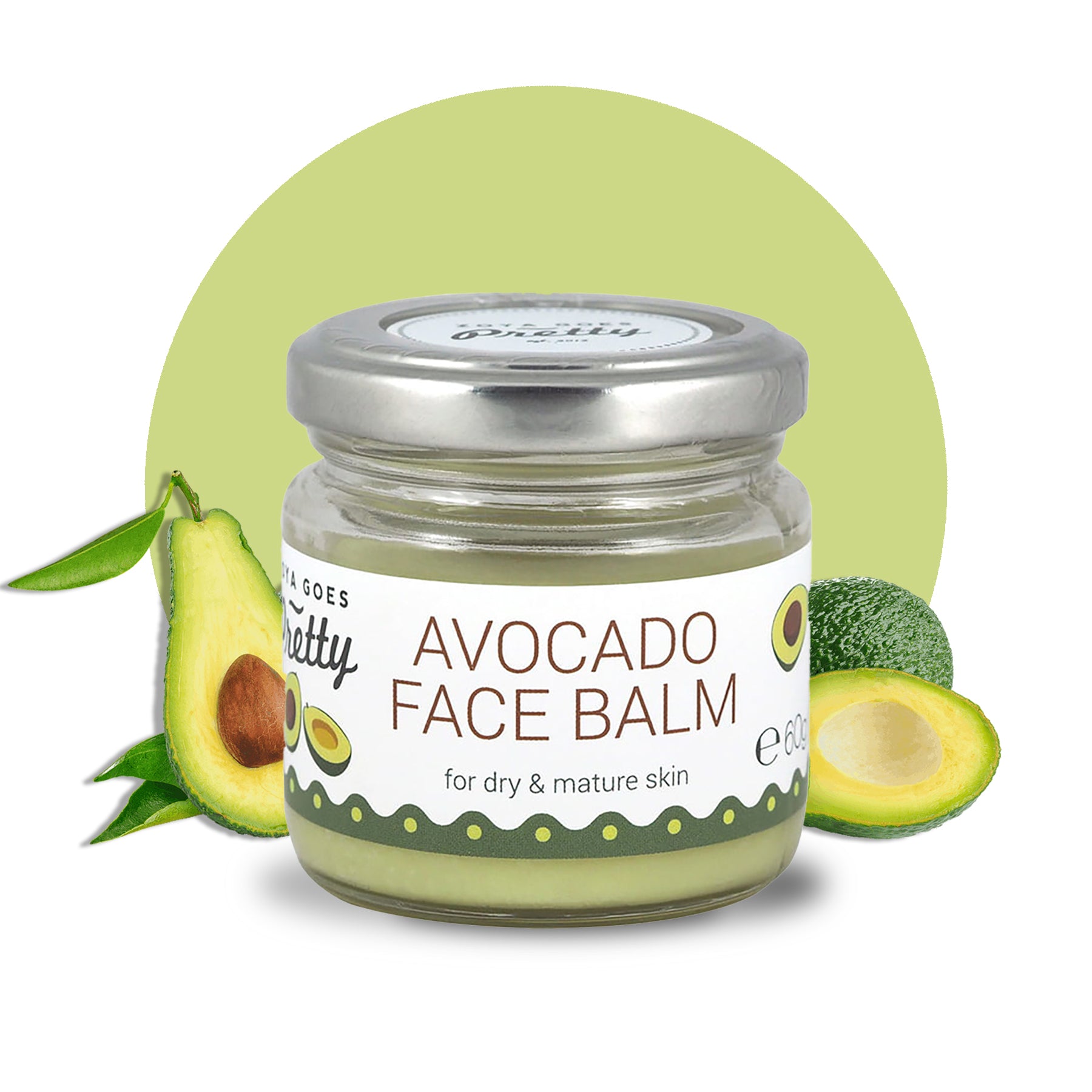 Bálsamo Facial Orgânico com Abacate