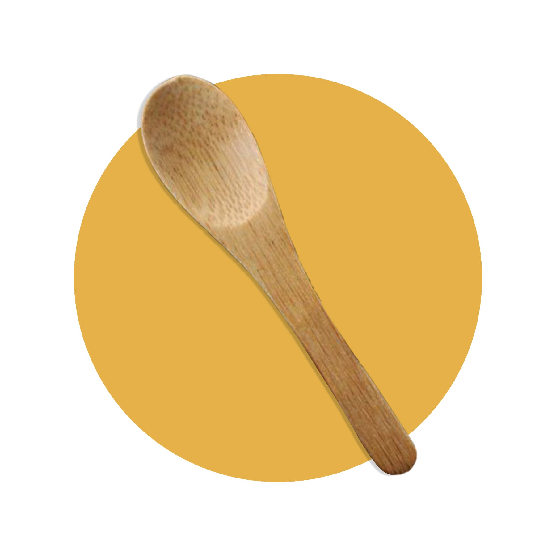 Colher em Bambu Natural | Arogya Shop