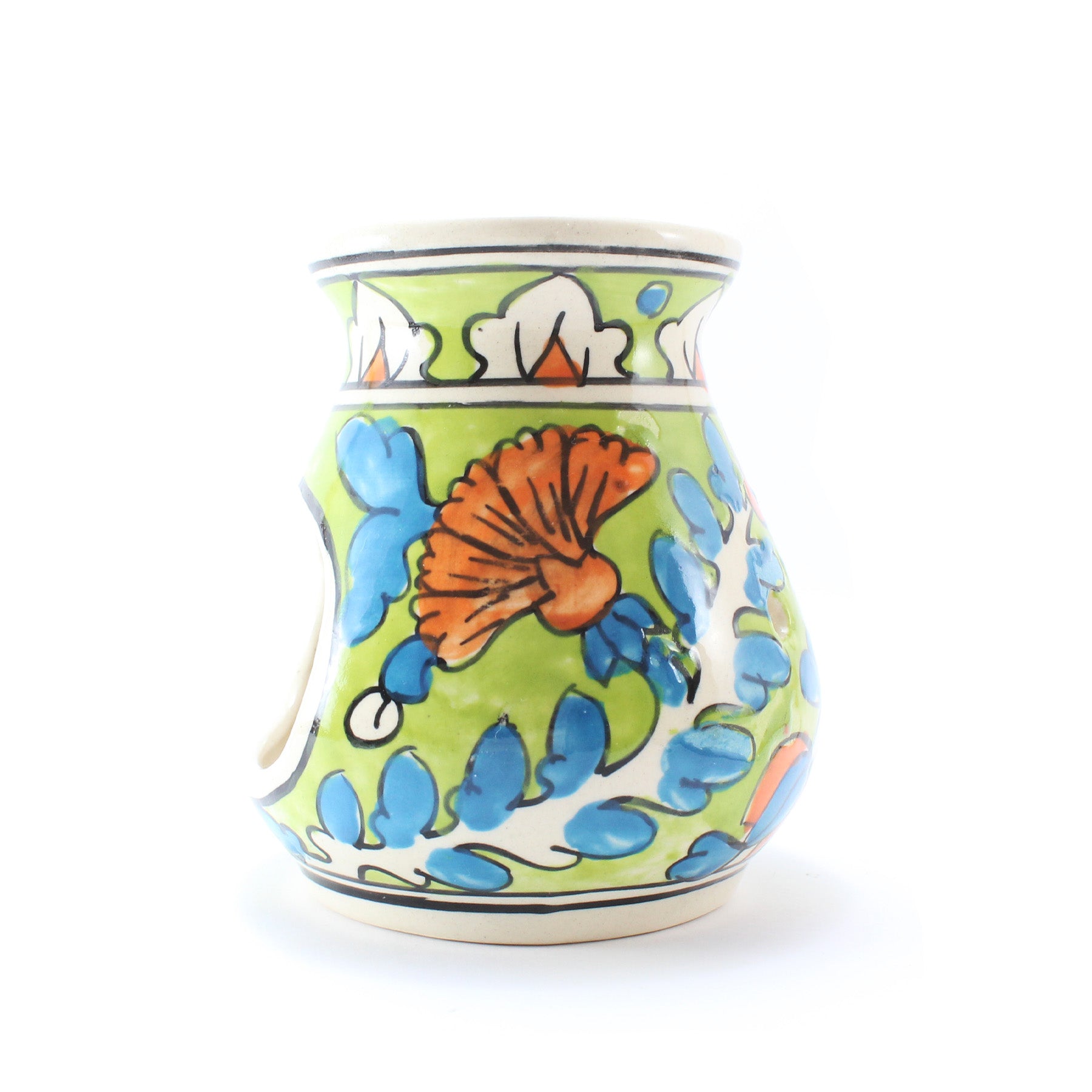 Green Ceramic Handmade Essential Oil Burner