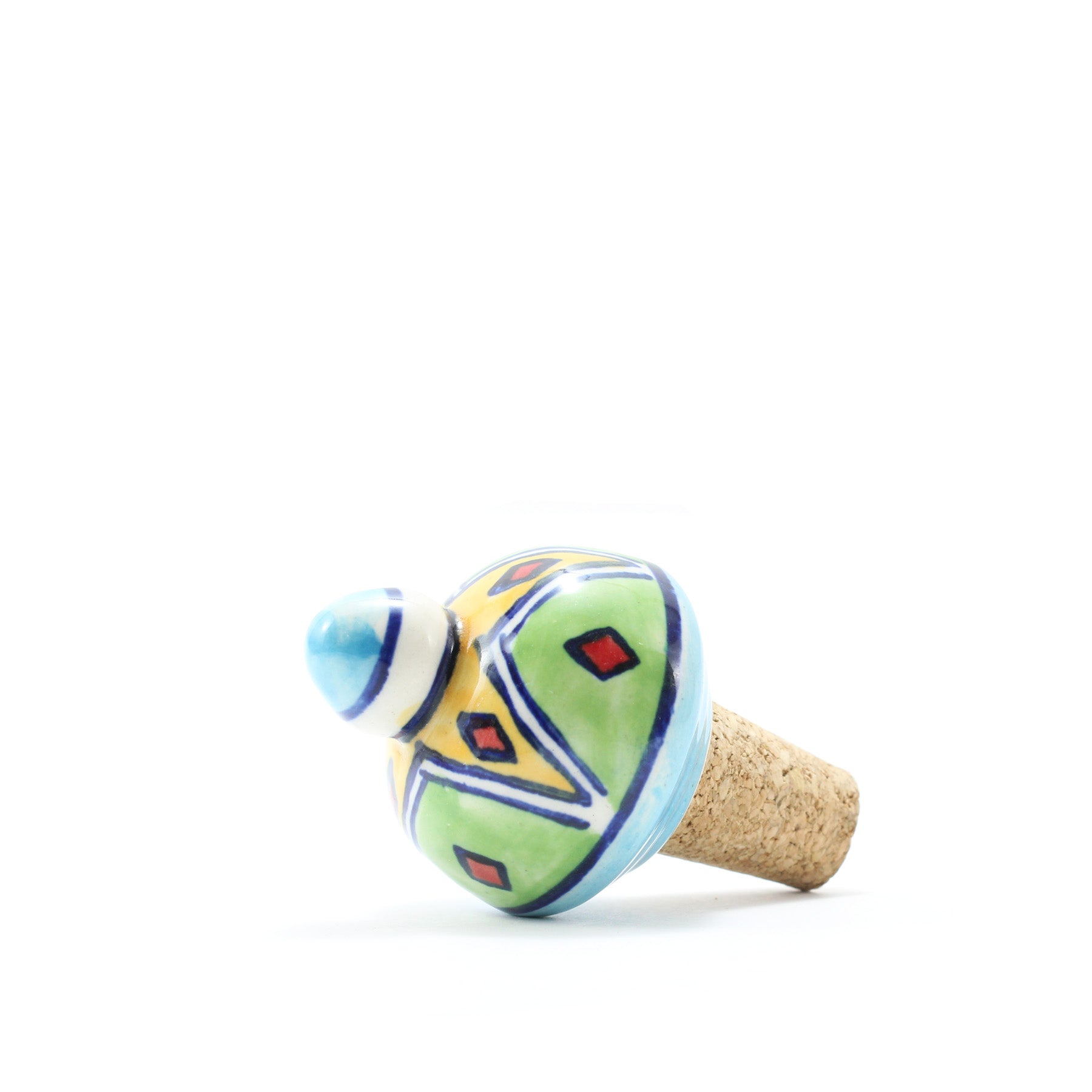 Tapón de Vino Artesanal en Cerámica XXII