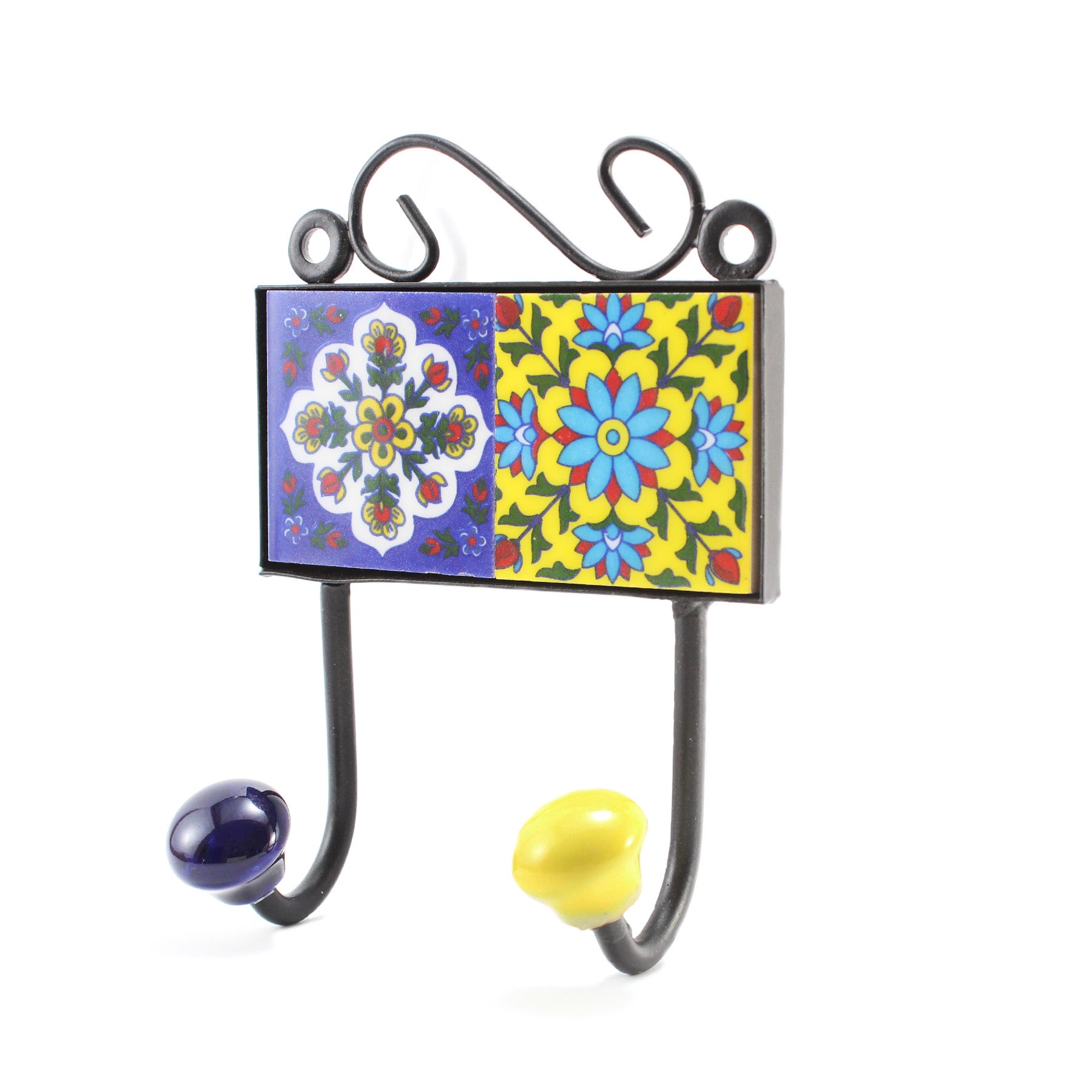 Handmade Wall Hanger With 2 Hooks II