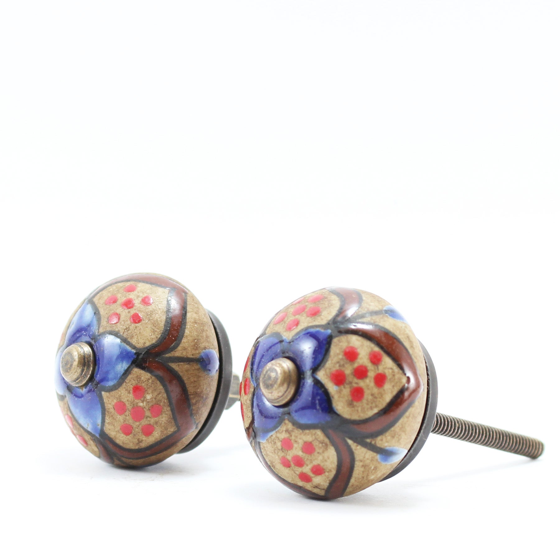 Pomelli per Mobili Dipinti a Mano VIII
