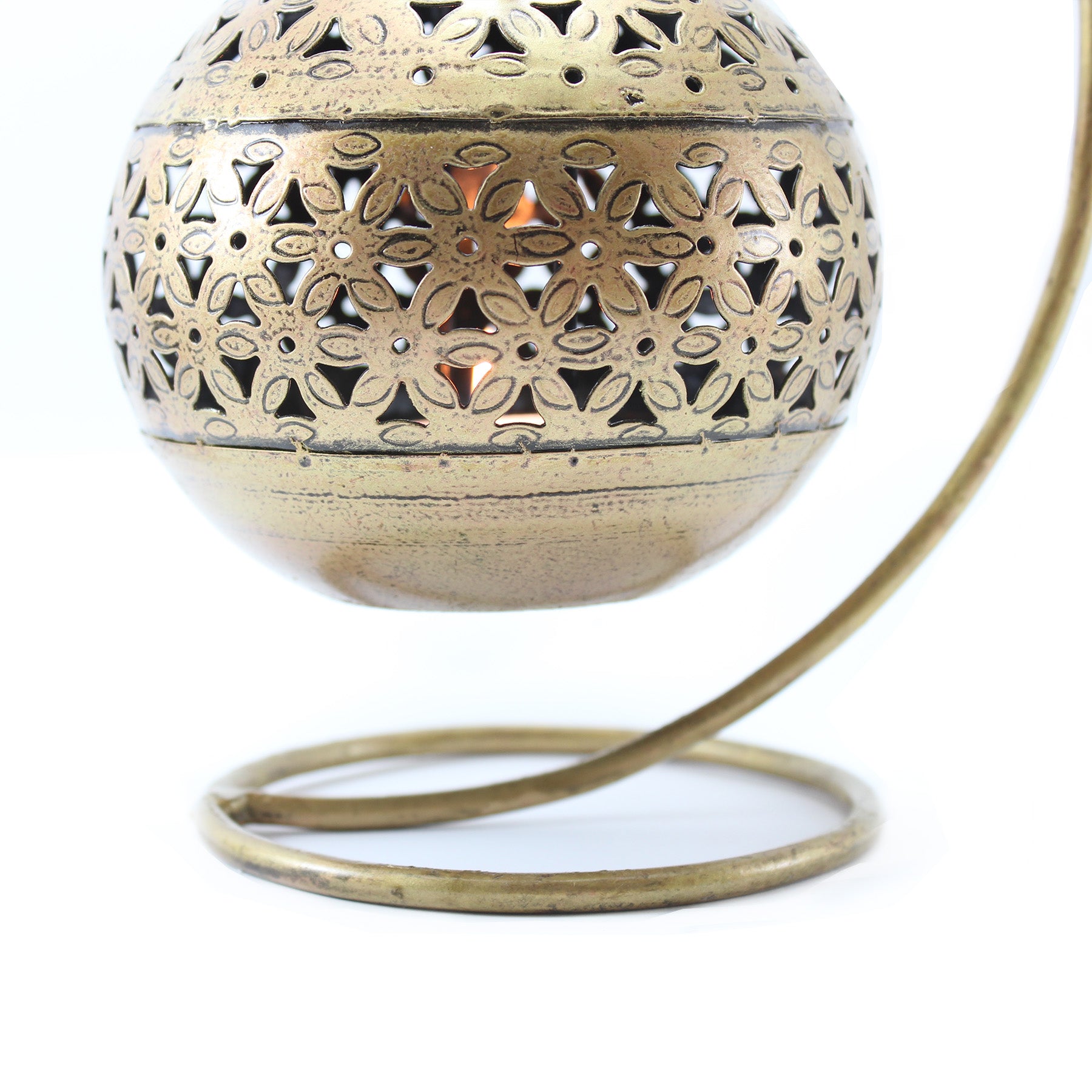 Bougeoir Suspension en Fer Forgé à la main