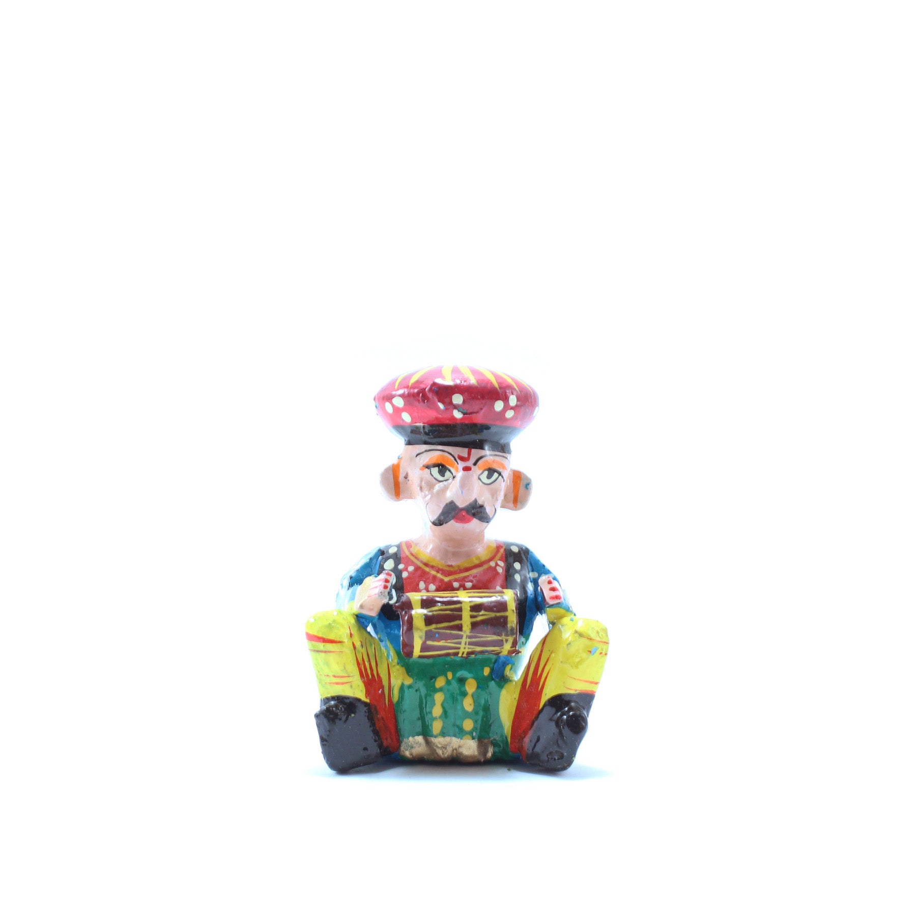 Rajasthani Bawla Paio di Musicisti in Legno III