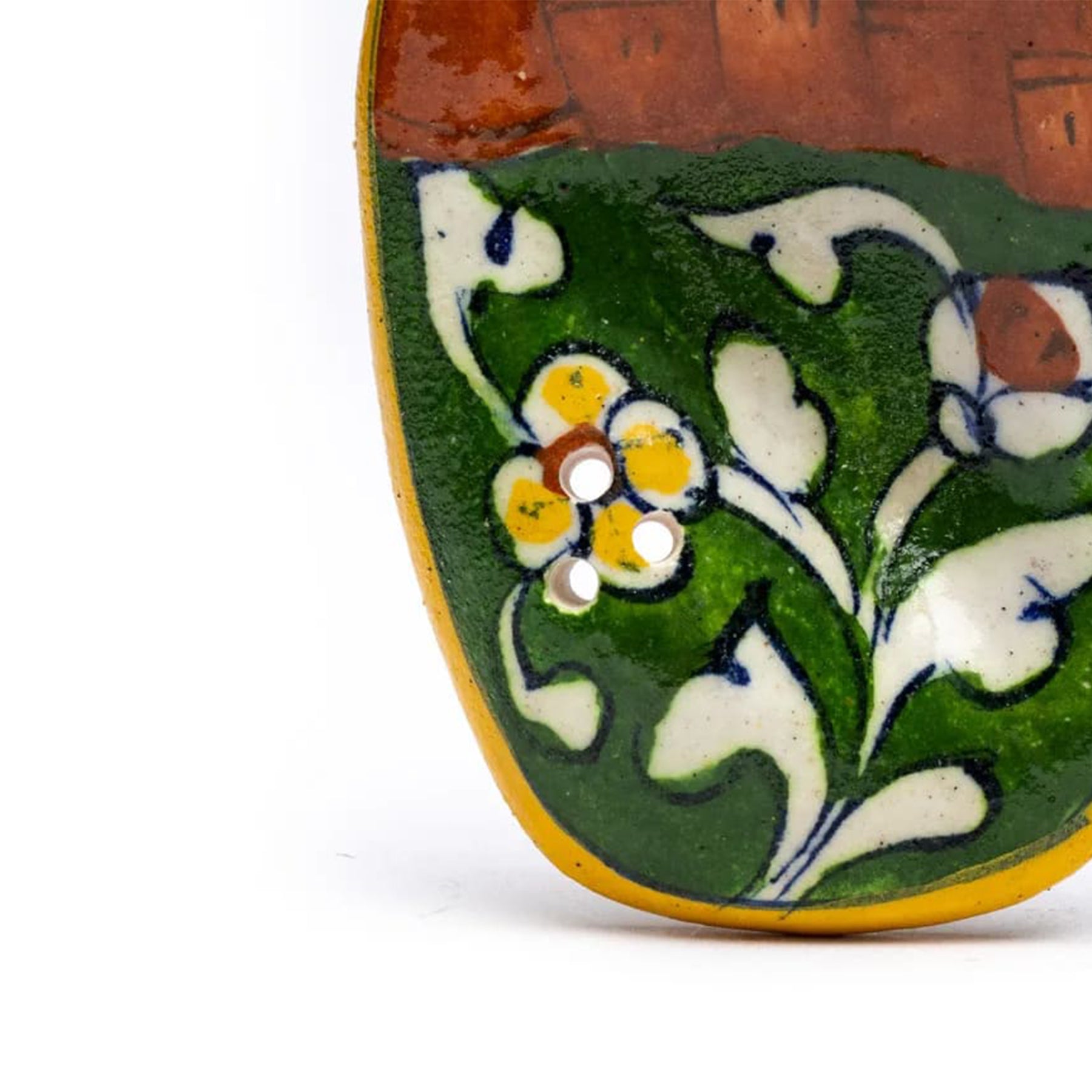 Suporte de Incenso Mão em Cerâmica | Arogya Shop