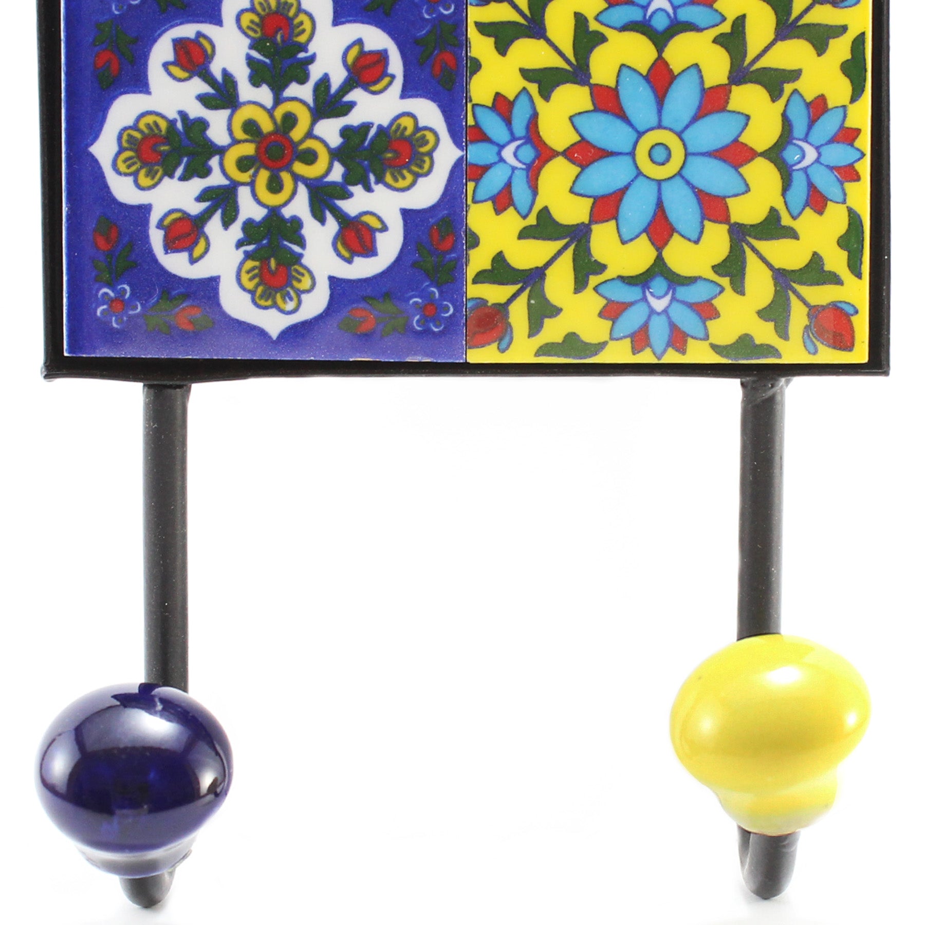 Handmade Wall Hanger With 2 Hooks II