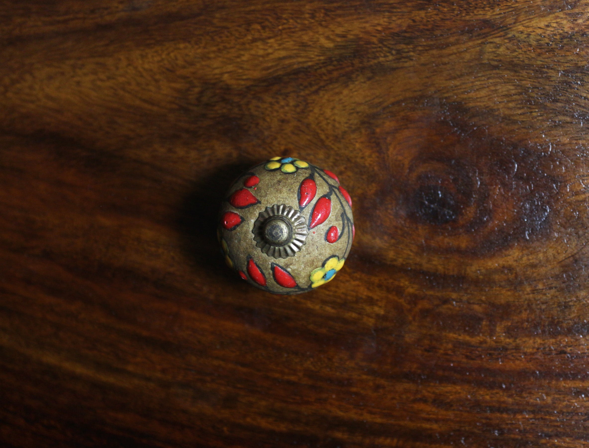 Boutons d'Armoire Peints à la main VII