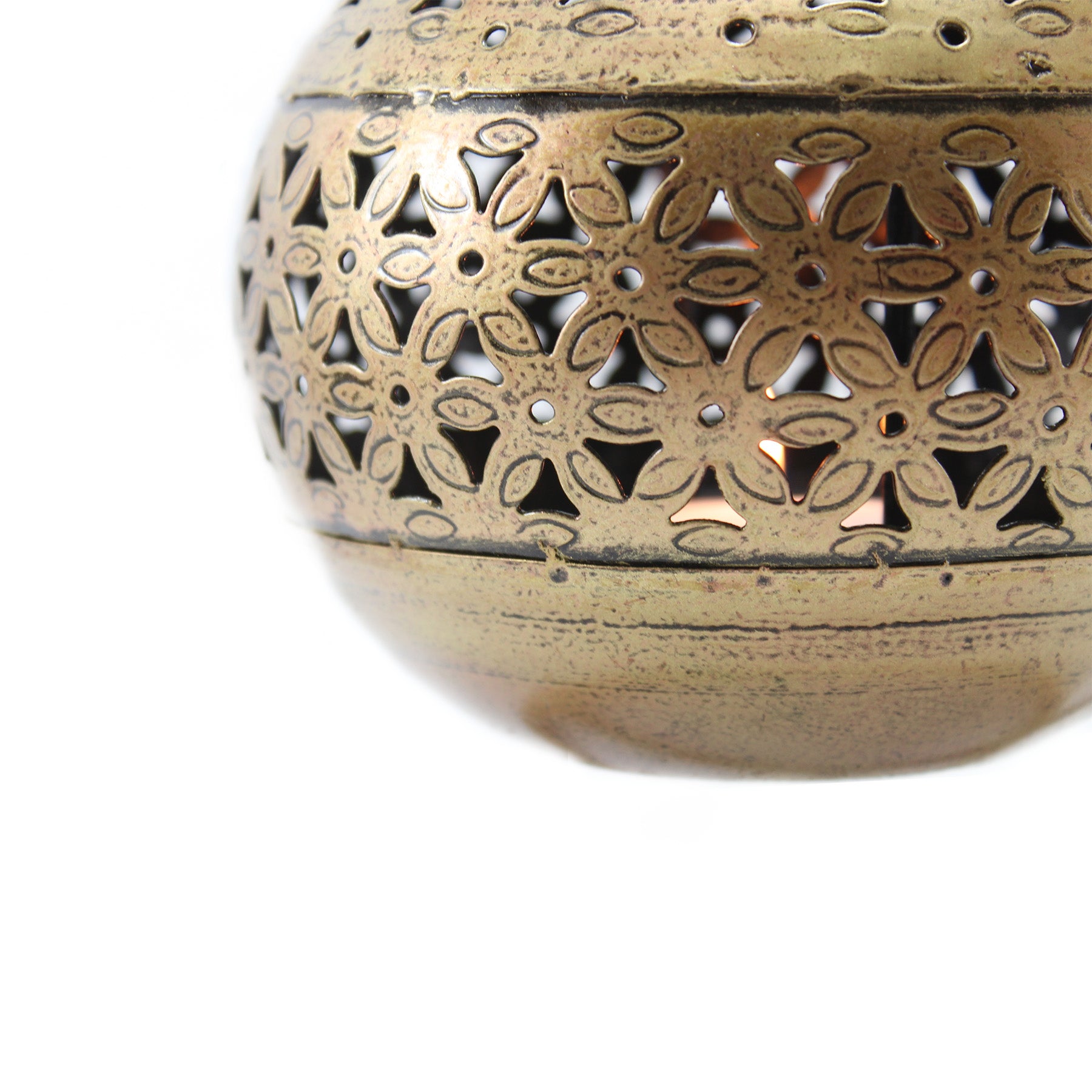 Bougeoir Suspension en Fer Forgé à la main