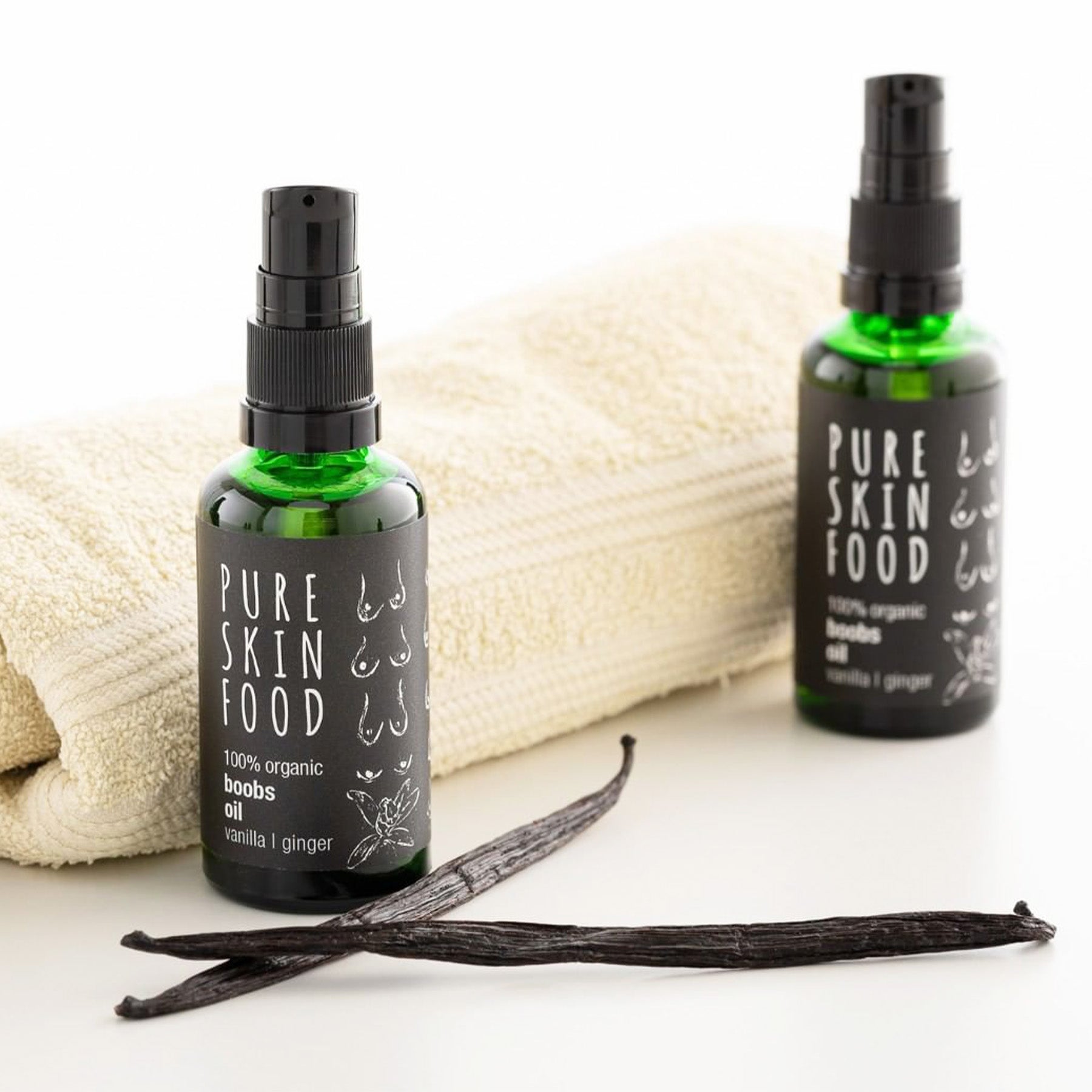 Vanilla & Ginger Organic Breast Oil