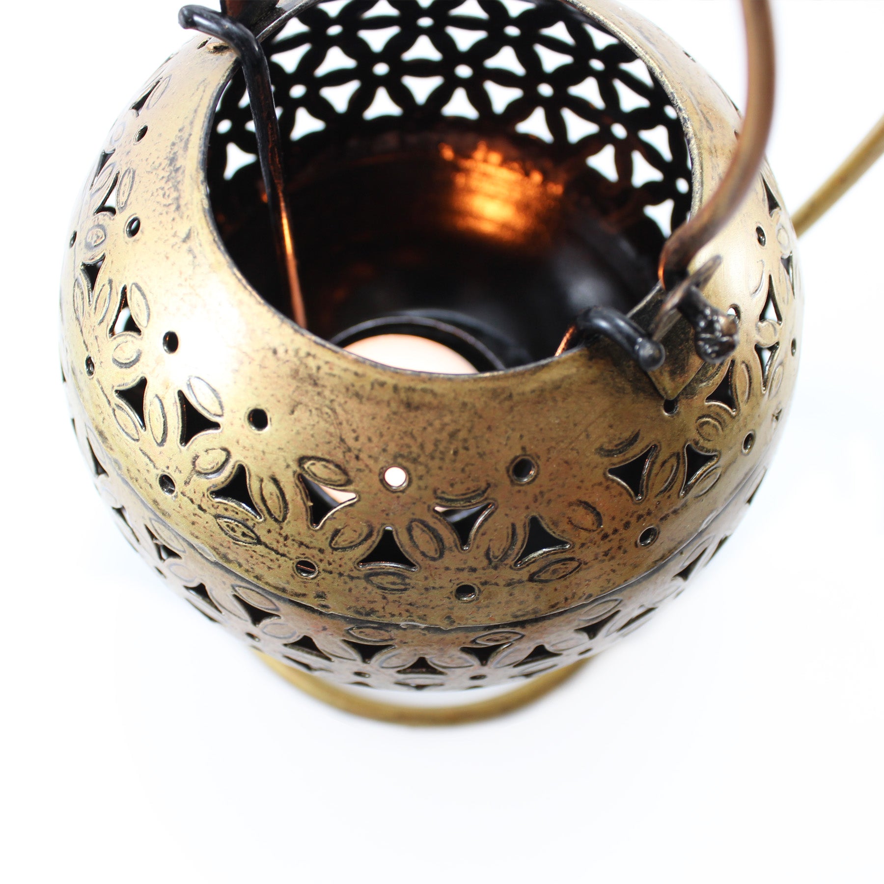 Bougeoir Suspension en Fer Forgé à la main