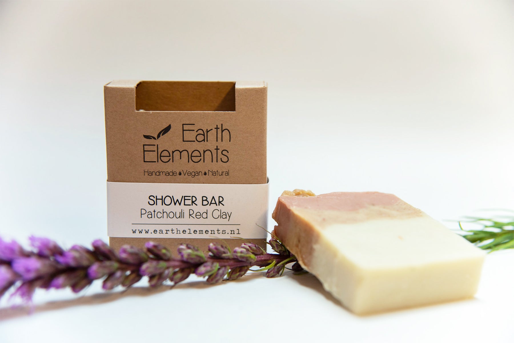 Sabonete Natural Artesanal de Patchouli e Argila Vermelha