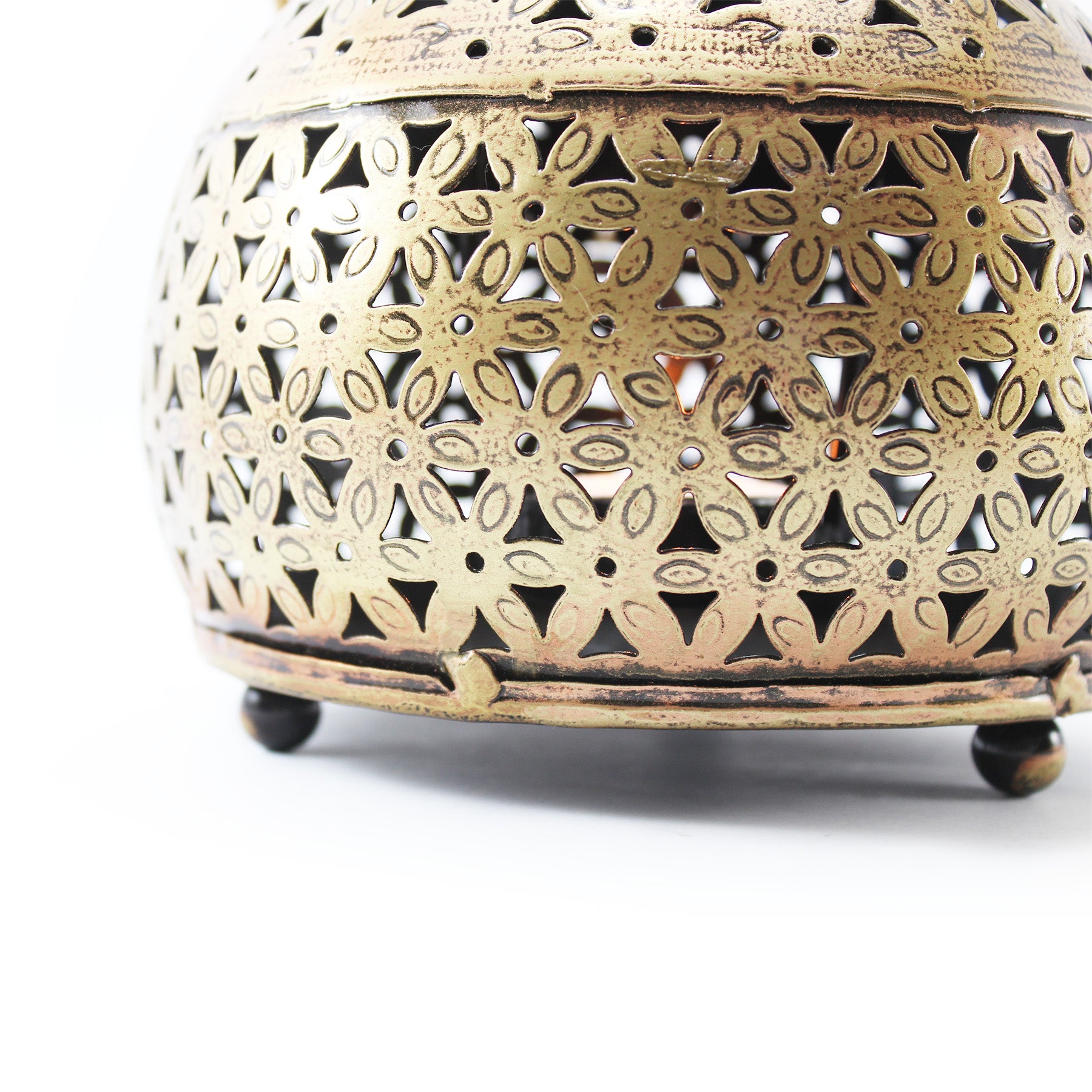 Bougeoir Oiseaux en Fer Forgé à la main