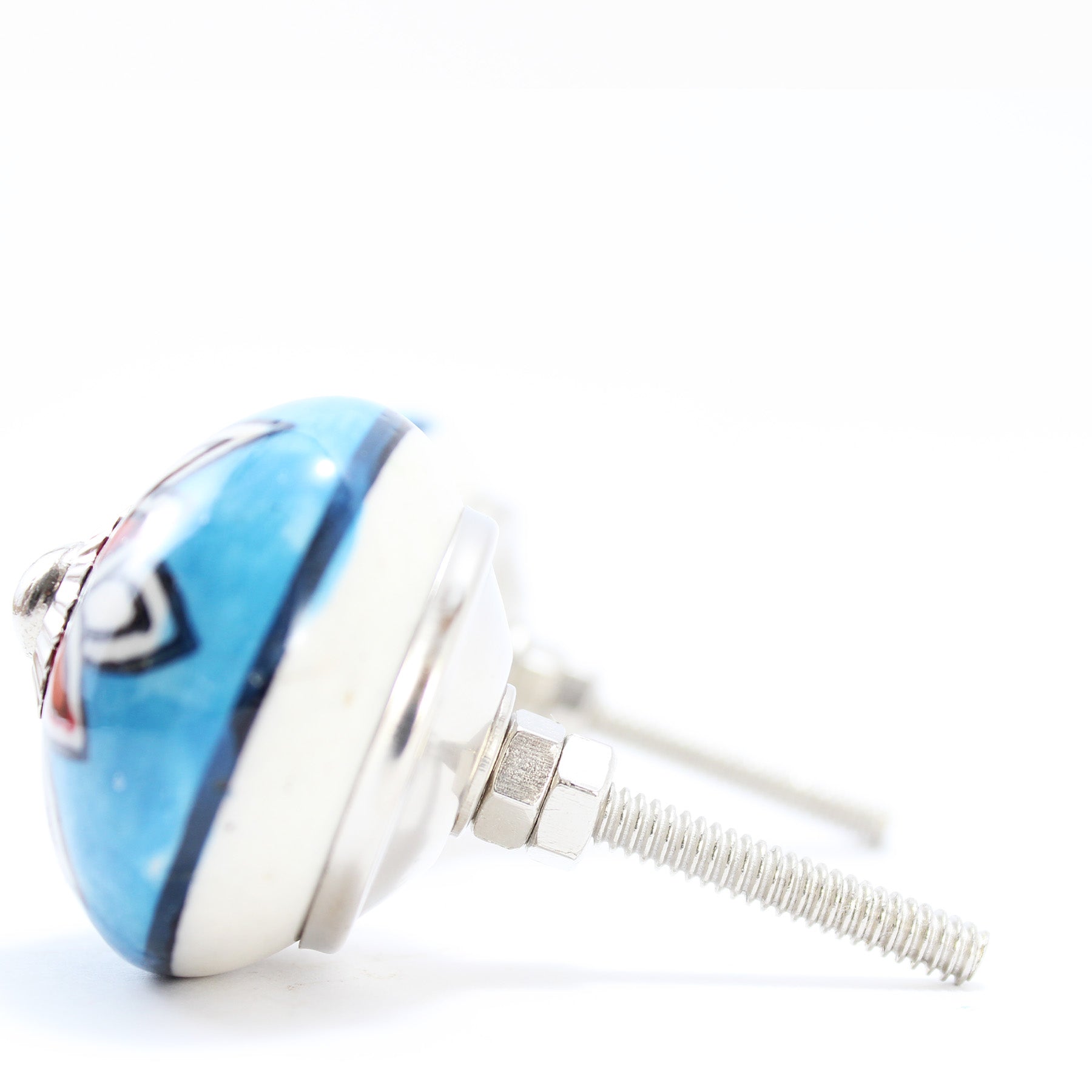 Hand Painted Ceramic Knobs XII