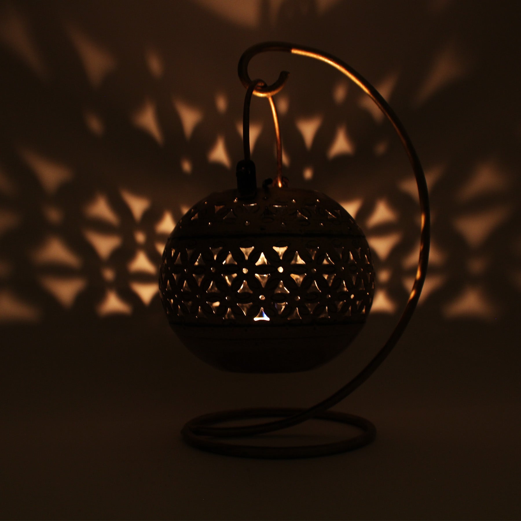 Bougeoir Suspension en Fer Forgé à la main