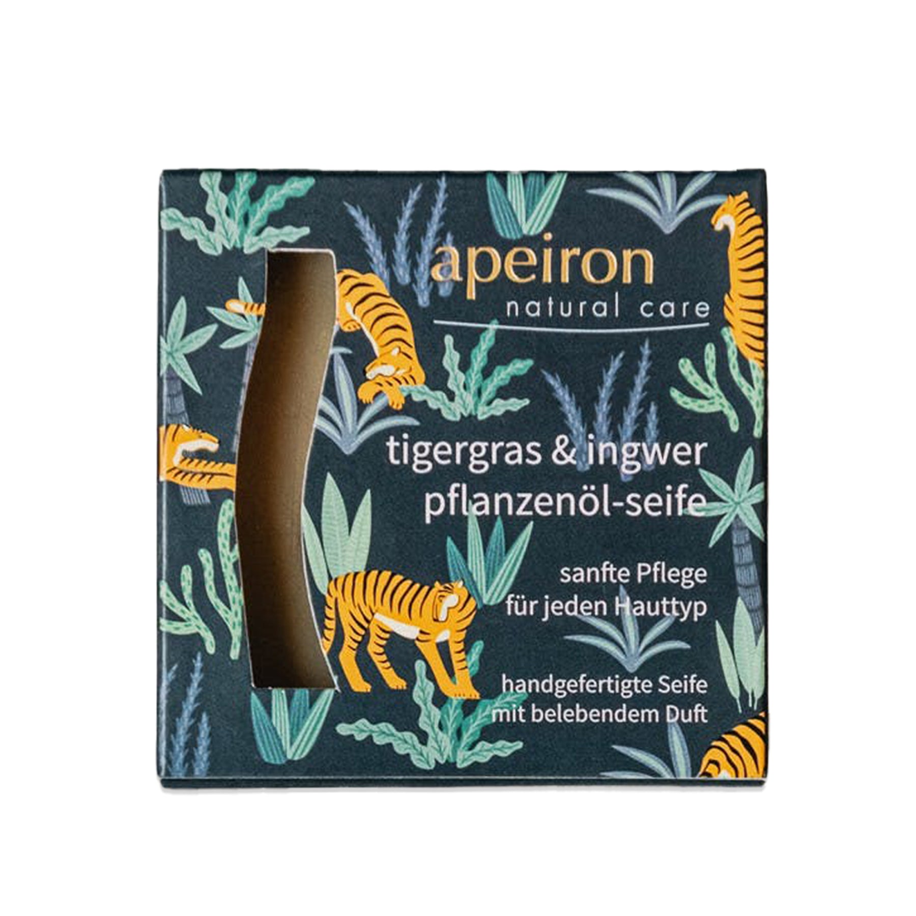 Sabonete de Erva Tigre e Gengibre Prensado a Frio | Arogya Shop