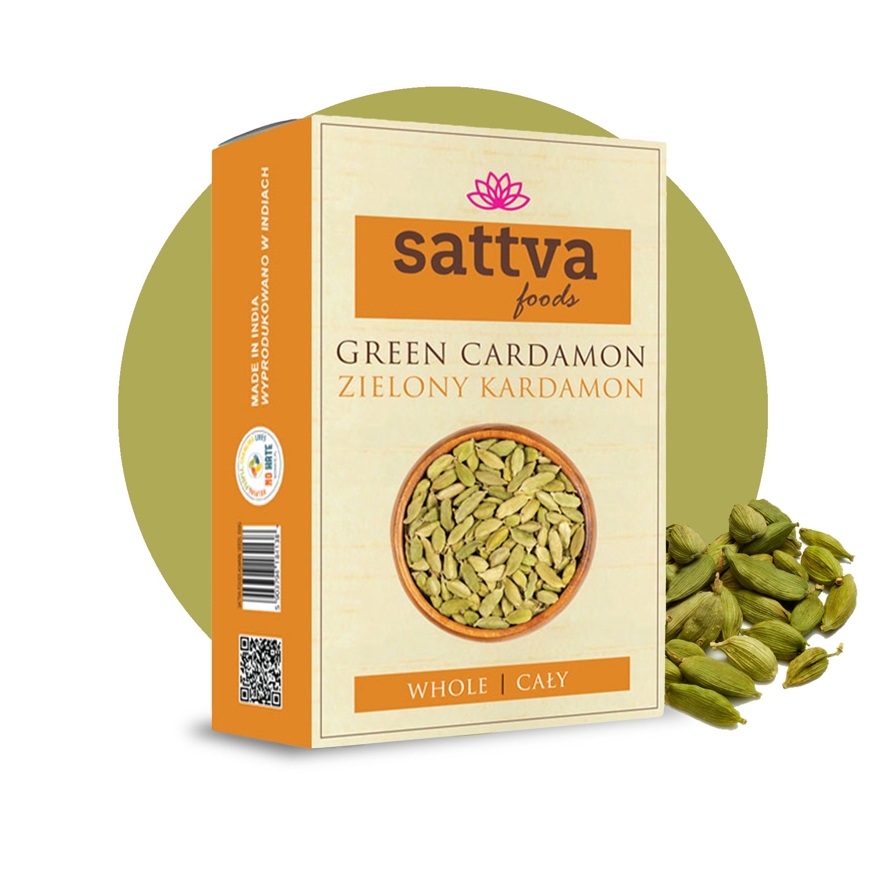 Cardamomo Verde Inteiro