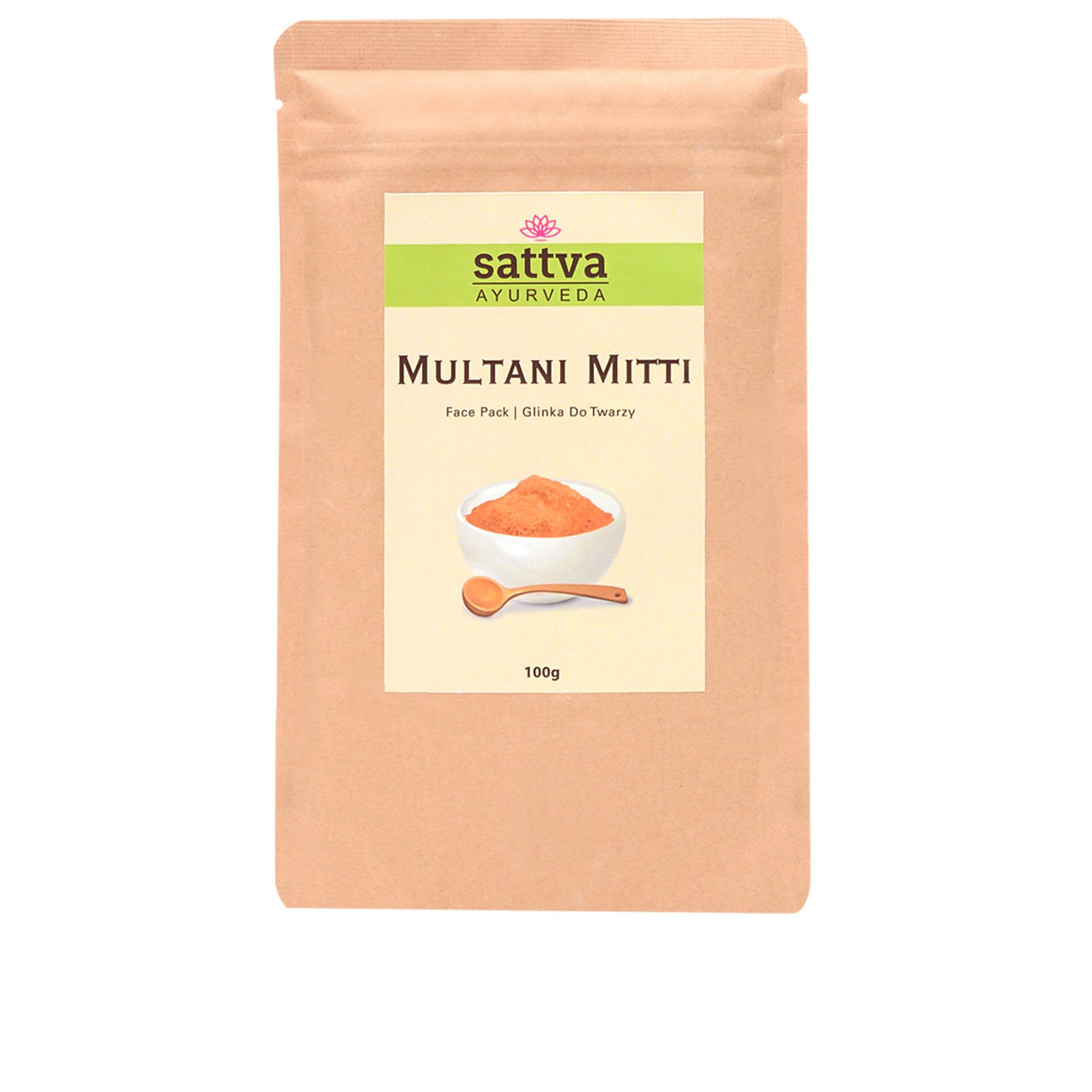 Masque Visage aux Herbes Multani Mitti en poudre