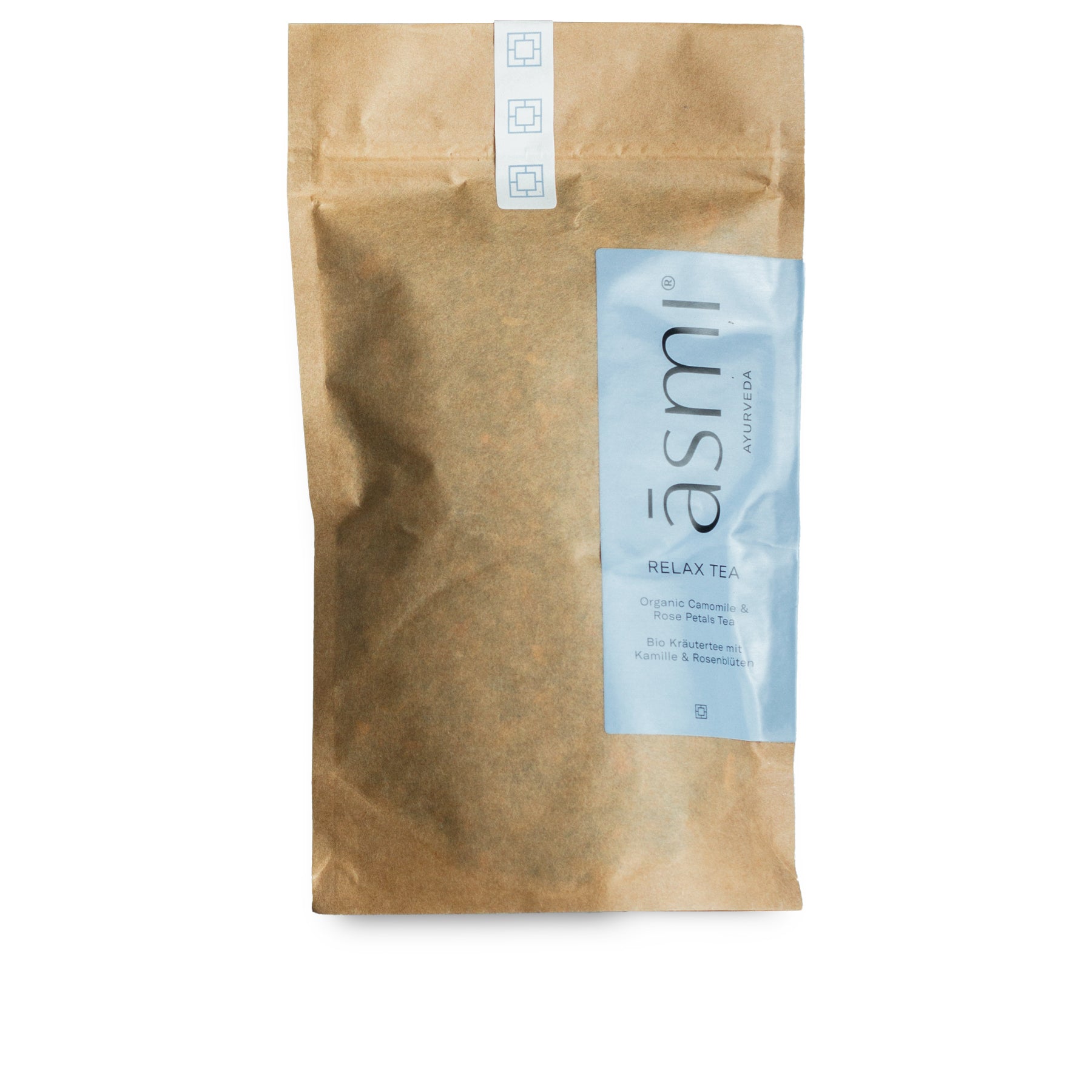 Relax Organic Ayurvedic Tea in Eco-Friendly Paper Bag