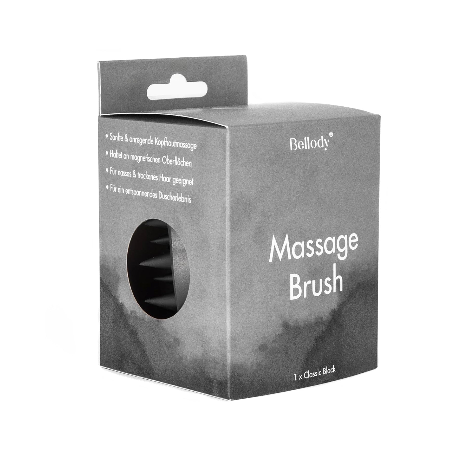 Scalp Massage Brush Classic Black