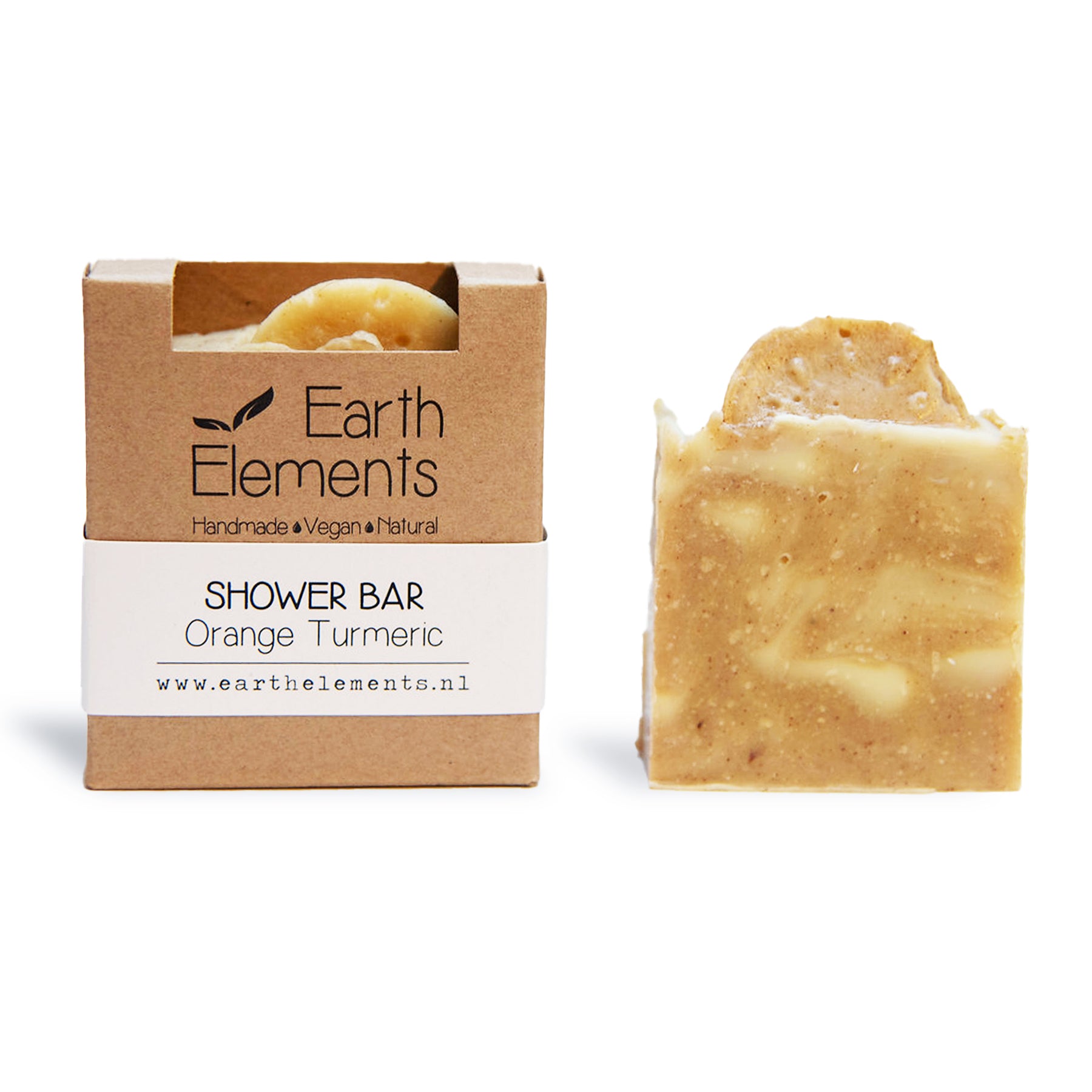 Natural Handmade Orange and Turmeric Soap