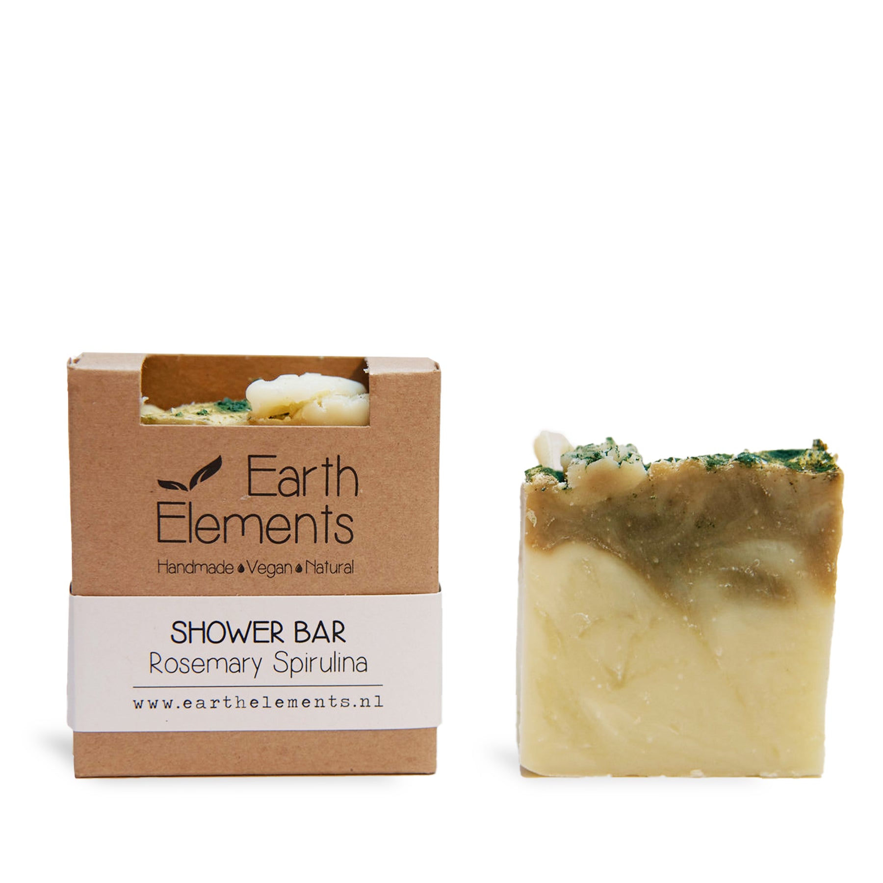 Sapone Naturale Rosmarino e Spirulina Fatto a Mano