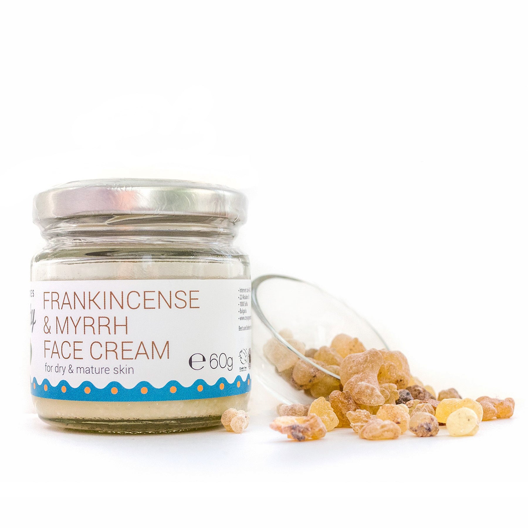 Organic Face Cream with Frankincense & Myrrh