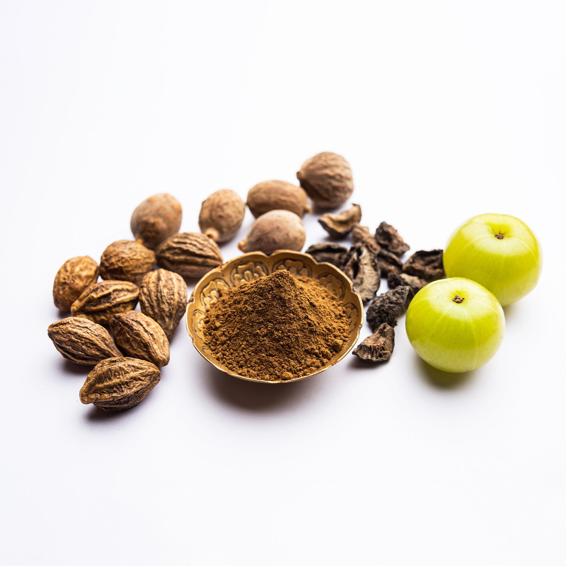 Triphala Orgánica en Polvo Purifica y Equilibra para un Bienestar