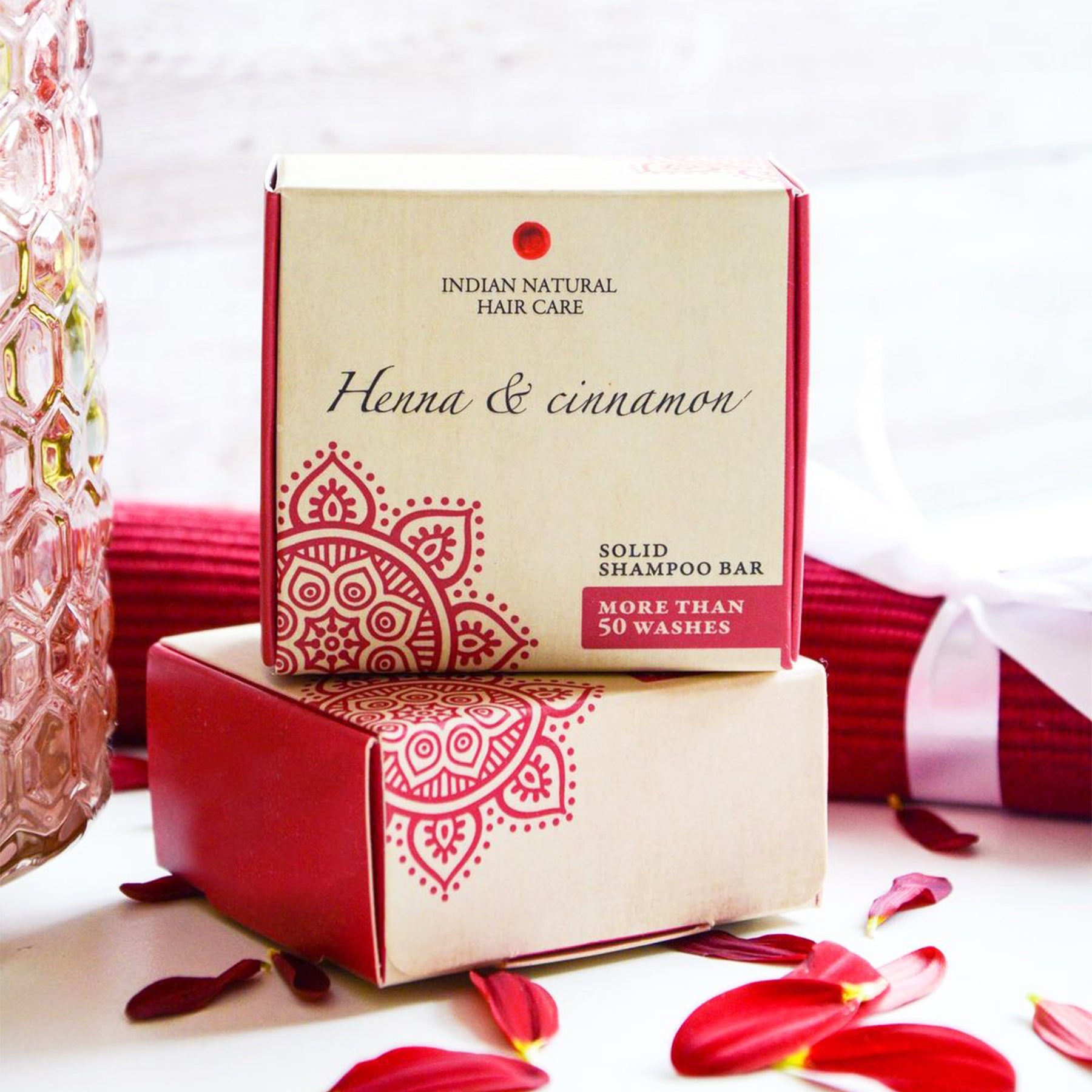 Champô Sólido Ayurvédico com Henna e Canela
