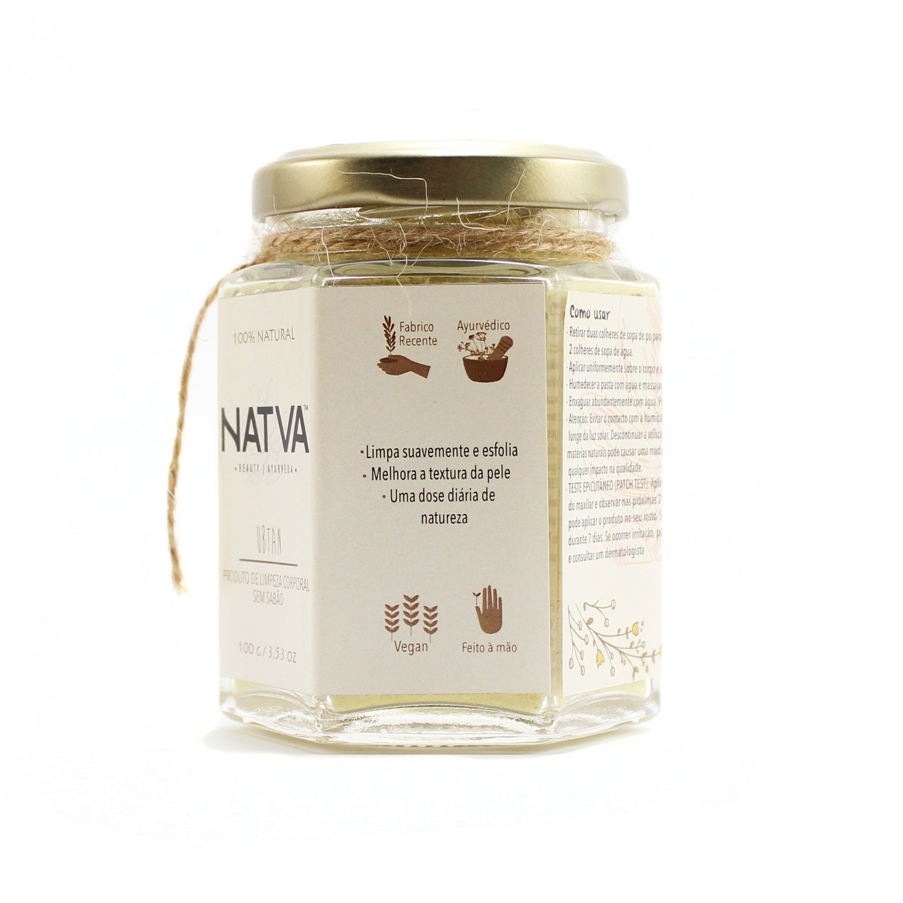 Ubtan Lavaggio Ayurvedico del Corpo senza sapone