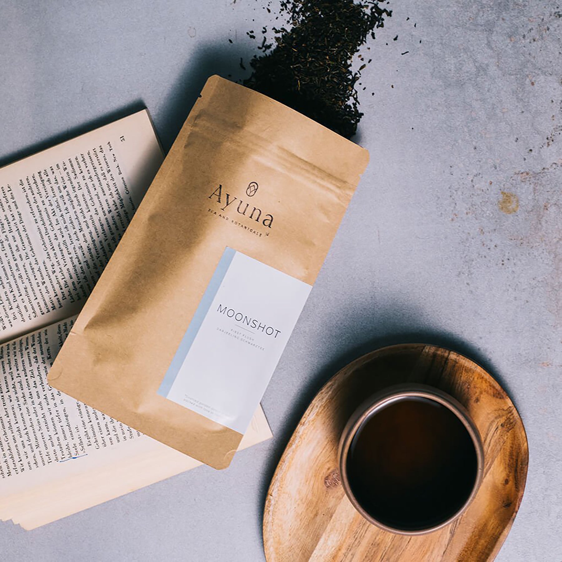 Té negro orgánico Moonshot