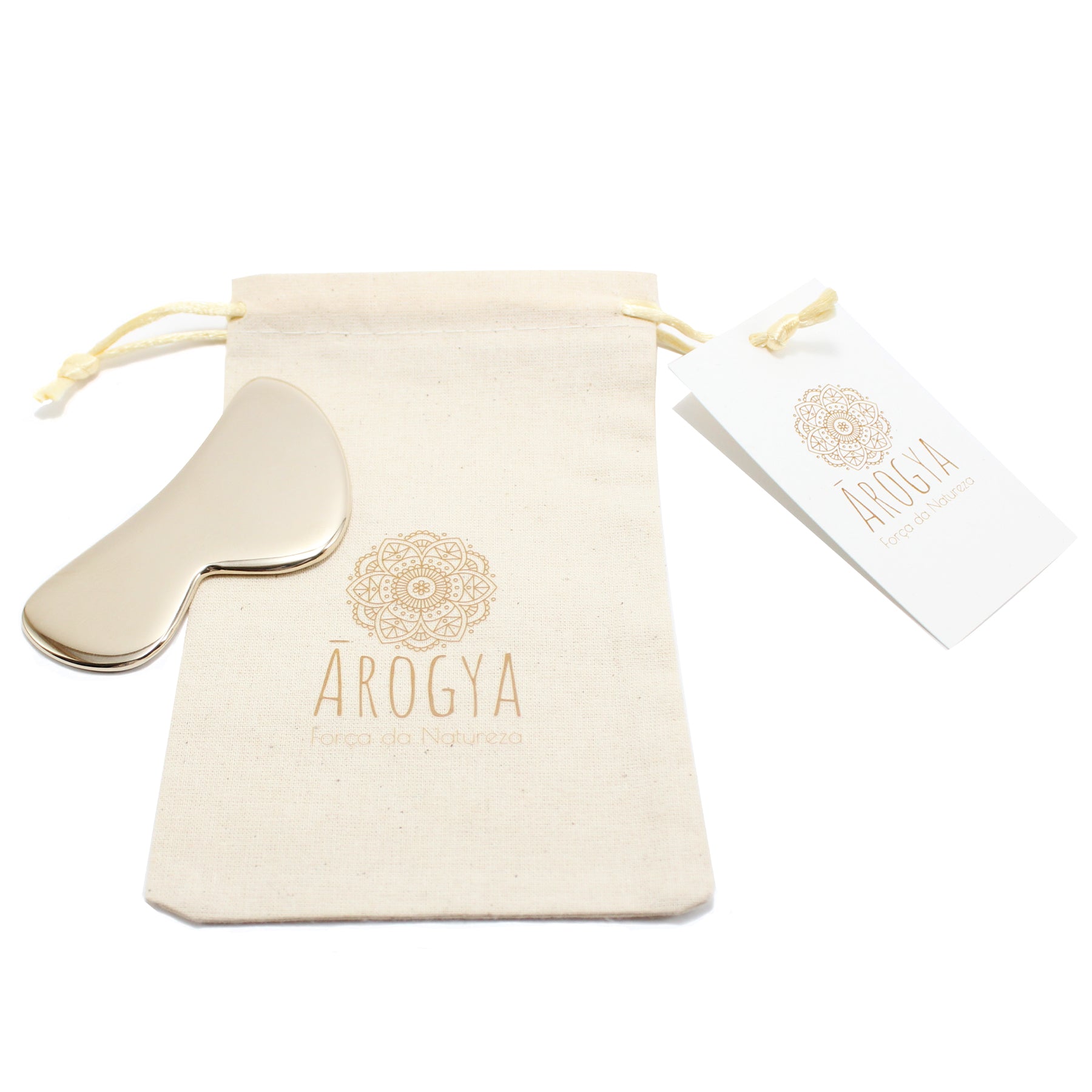 Estuche de regalo Kansa Gua Sha en forma de B y varita Marma