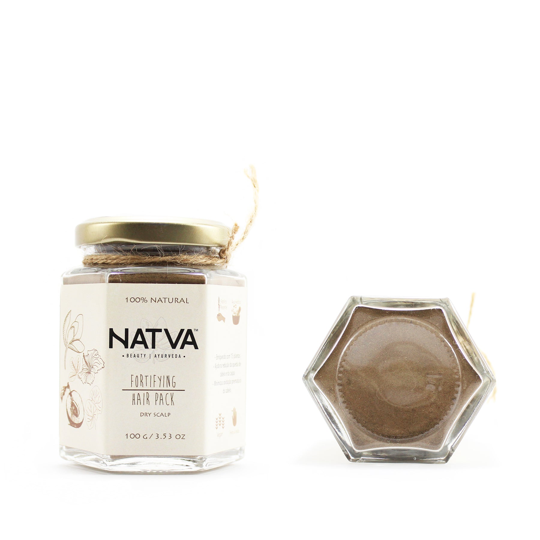 Estuche de regalo Mascarilla Fortalecedora y Champú Sólido de Lavanda para Cabello Seco