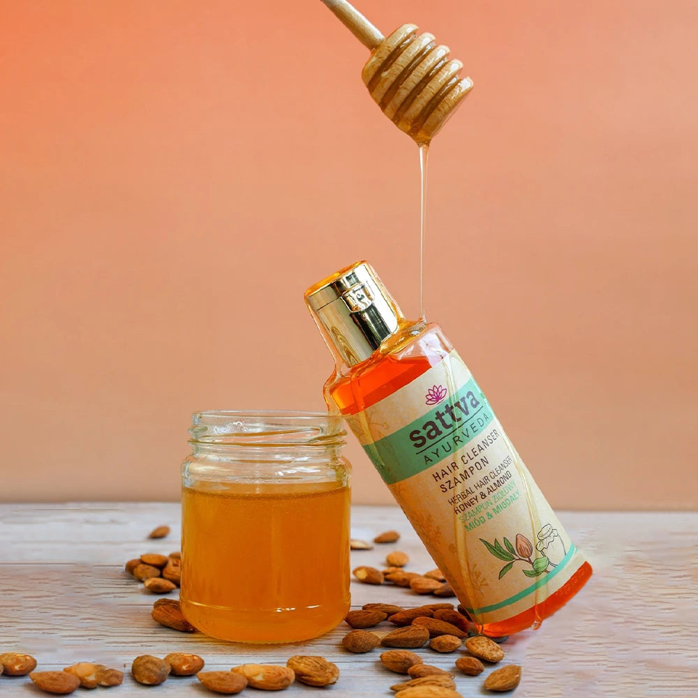 Champú Ayurvédico de Miel y Almendras