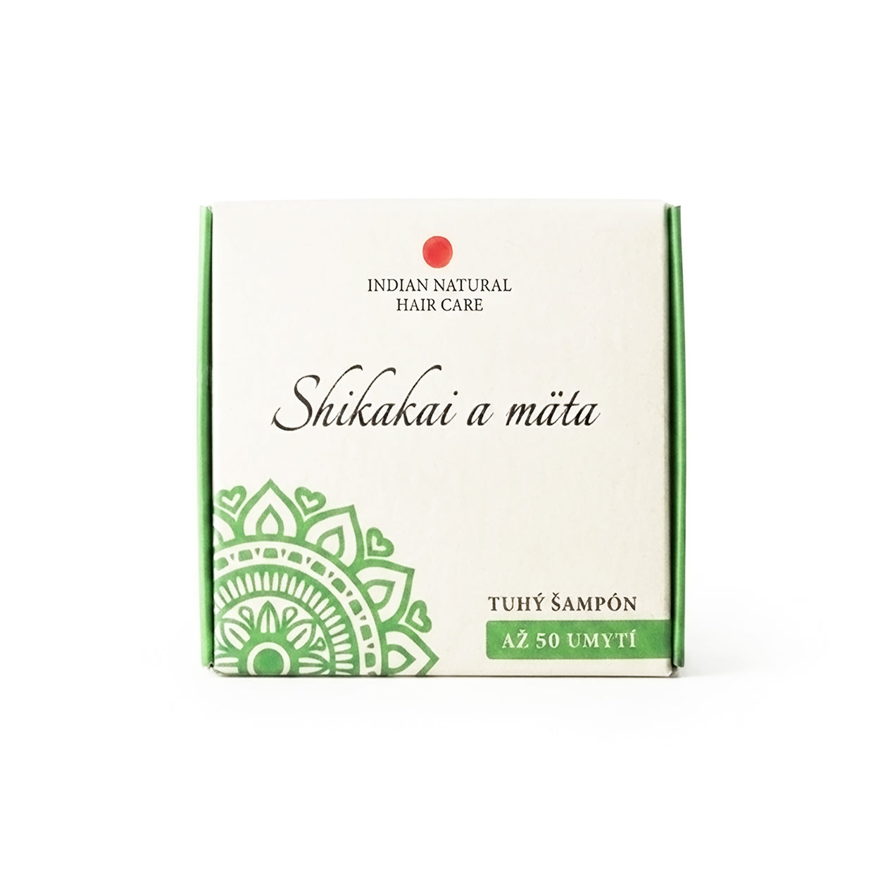 Embalagem do champô sólido de Shikakai e Menta