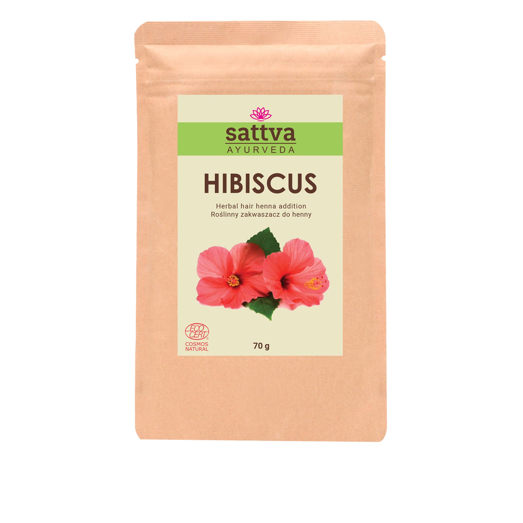 Complemento Capilar Herbal de Hibisco para Coloración con Henna