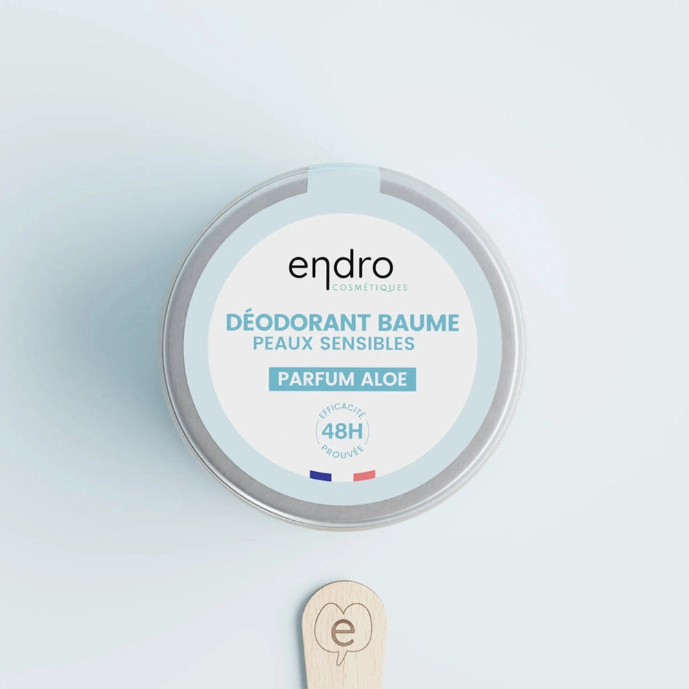 Natural Deodorant Balm with Cucumber and Aloe Vera for Sensitive Skin