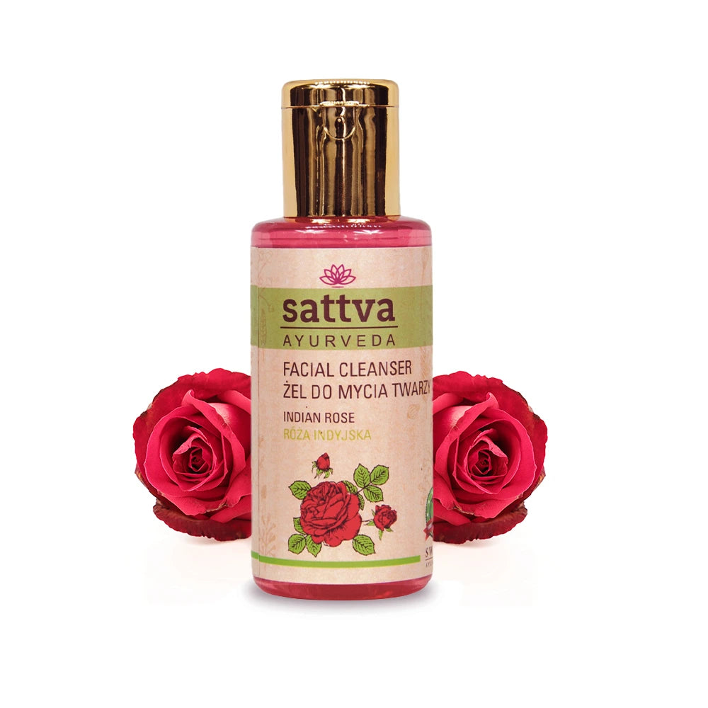 Gel Nettoyant Visage à la Rose Indienne