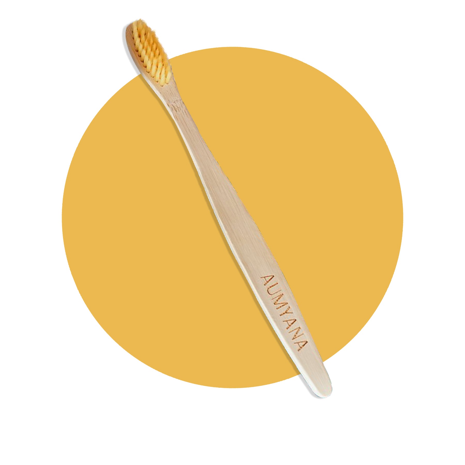 Escova de Dentes em Bambu Natural para Crianças | Arogya Shop