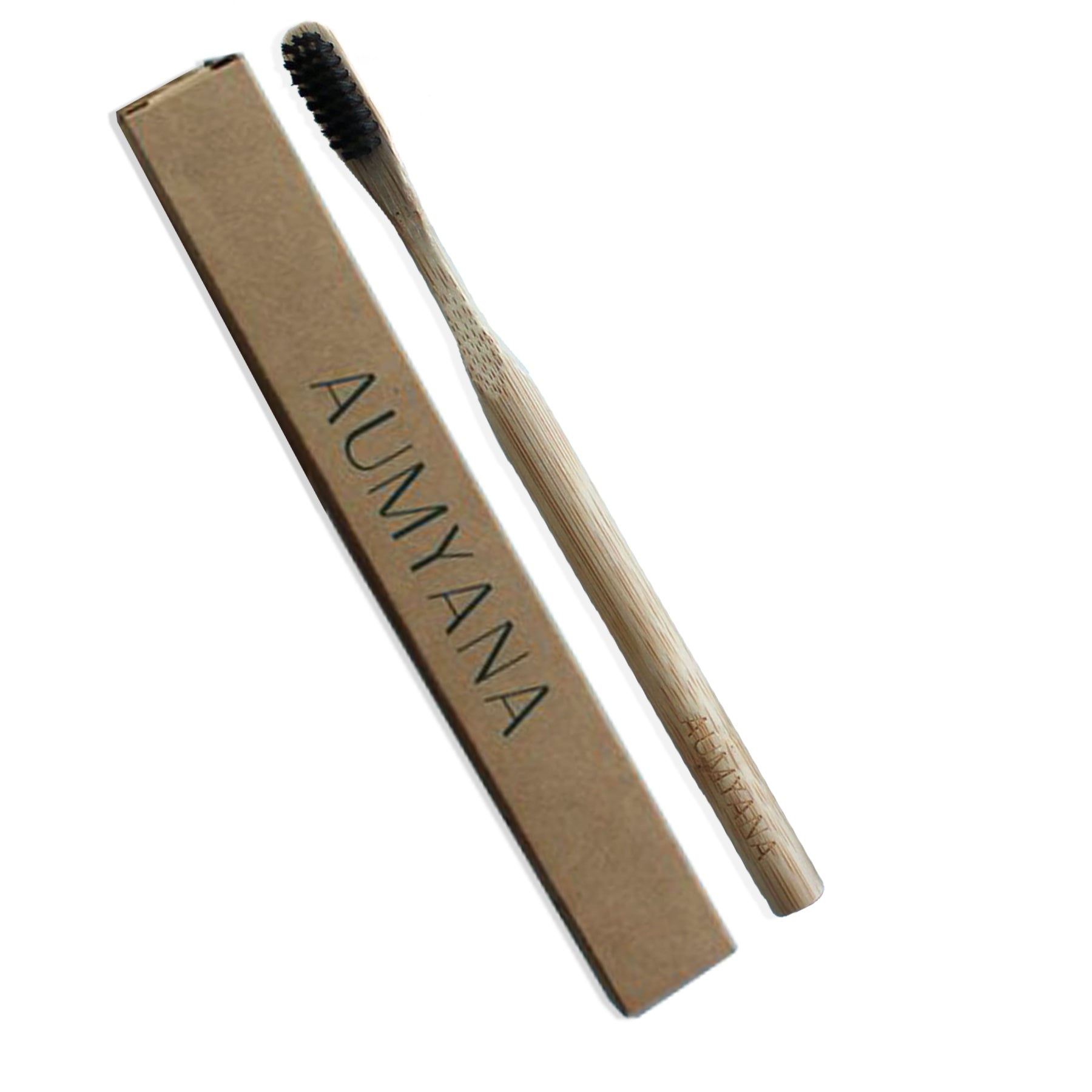 Escova de Dentes em Bambu Natural | Arogya Shop