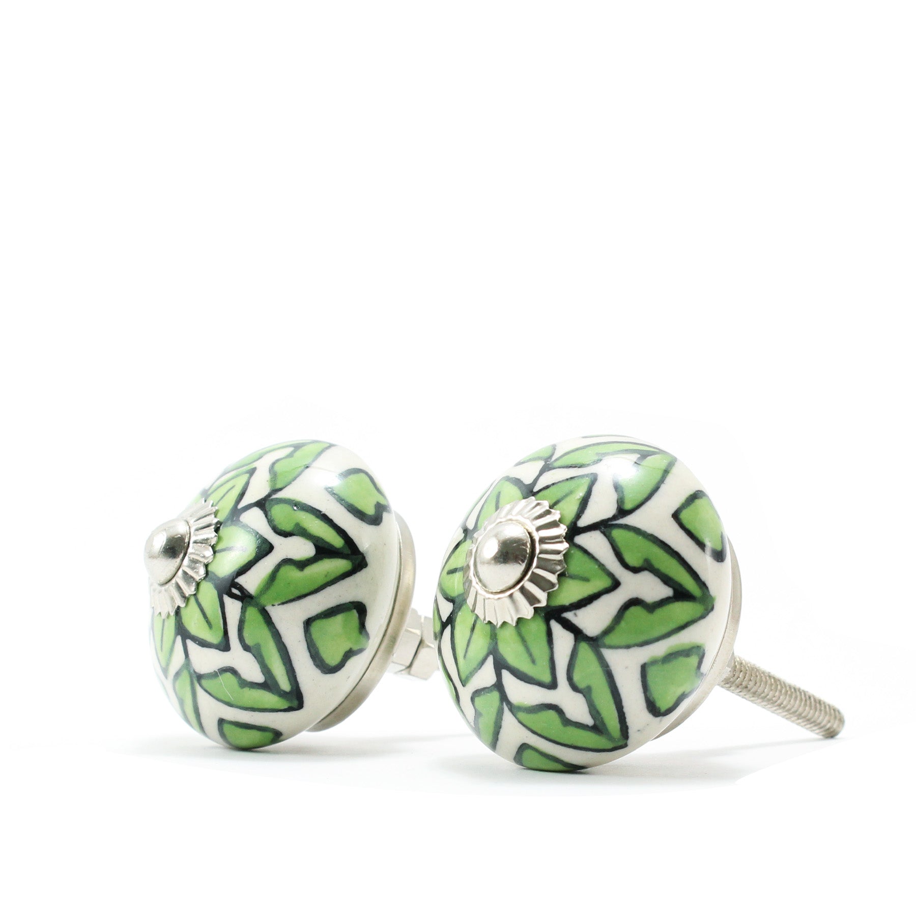 Hand Painted Ceramic Knobs XXII