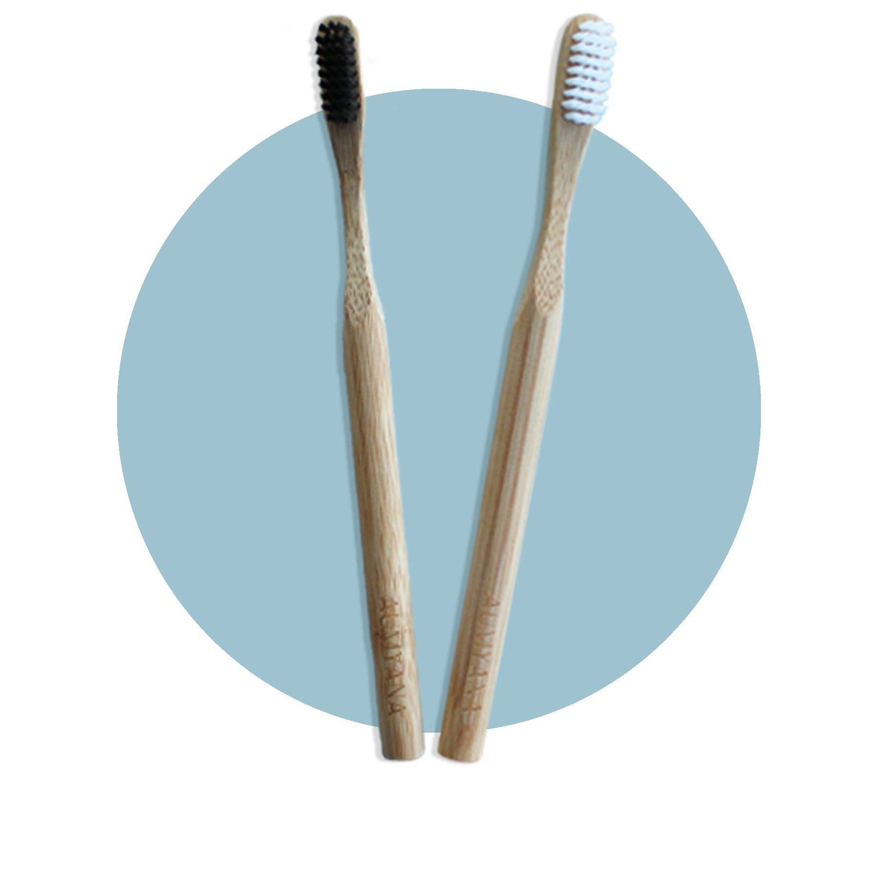 Escova de Dentes em Bambu Natural | Arogya Shop