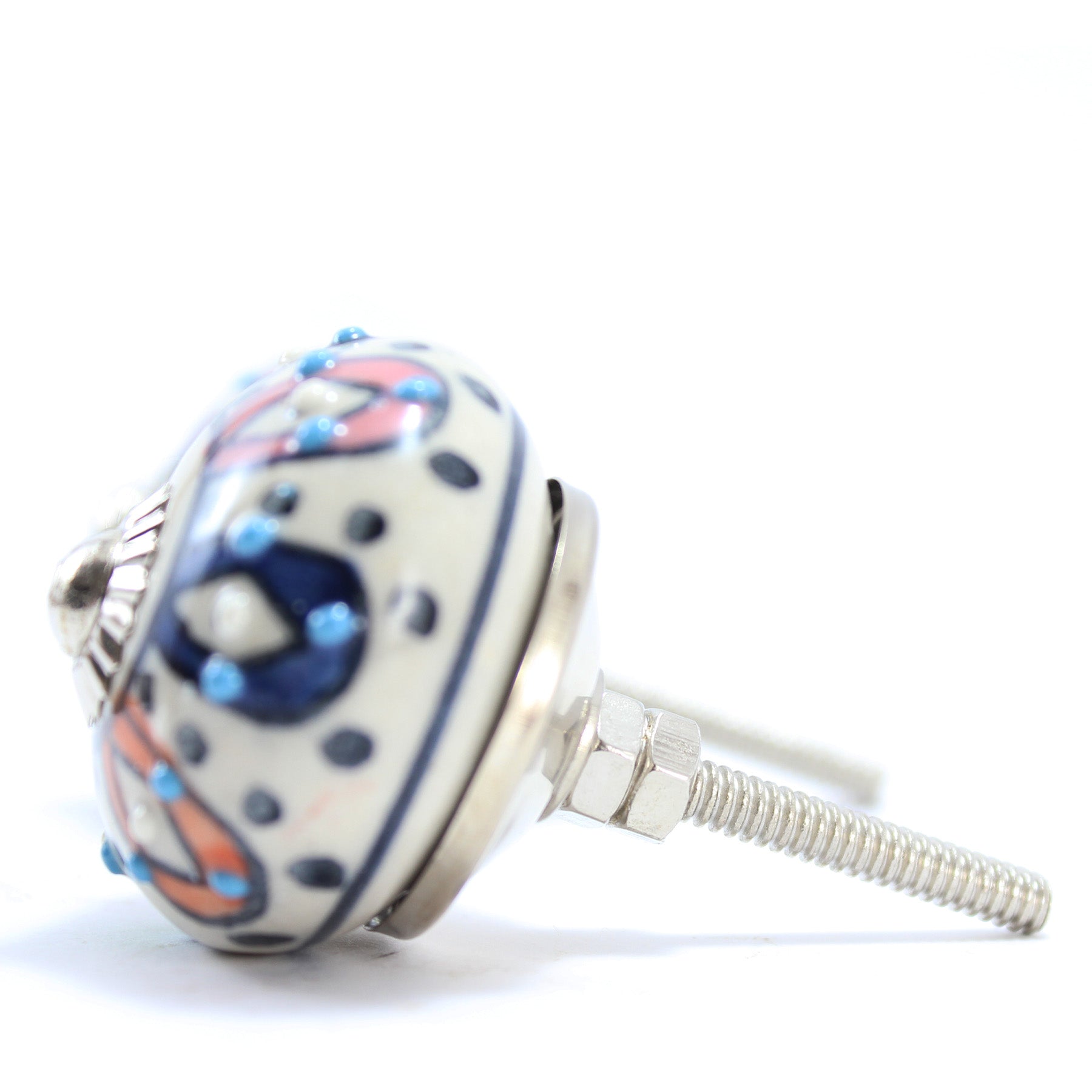Hand Painted Ceramic Knobs XVI
