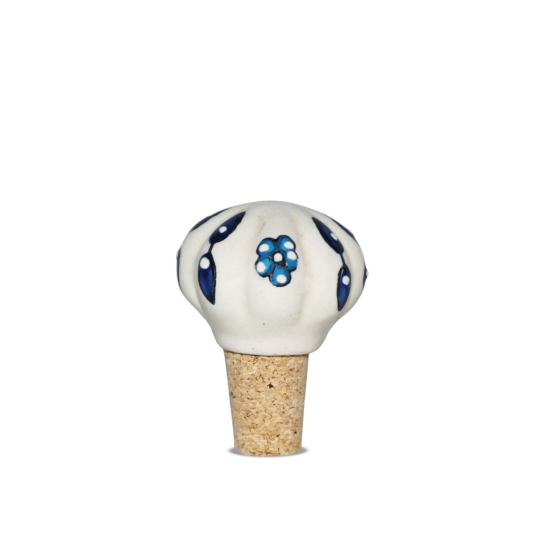 Tappo per Bottiglia Artigianale in Ceramica e Sughero XI
