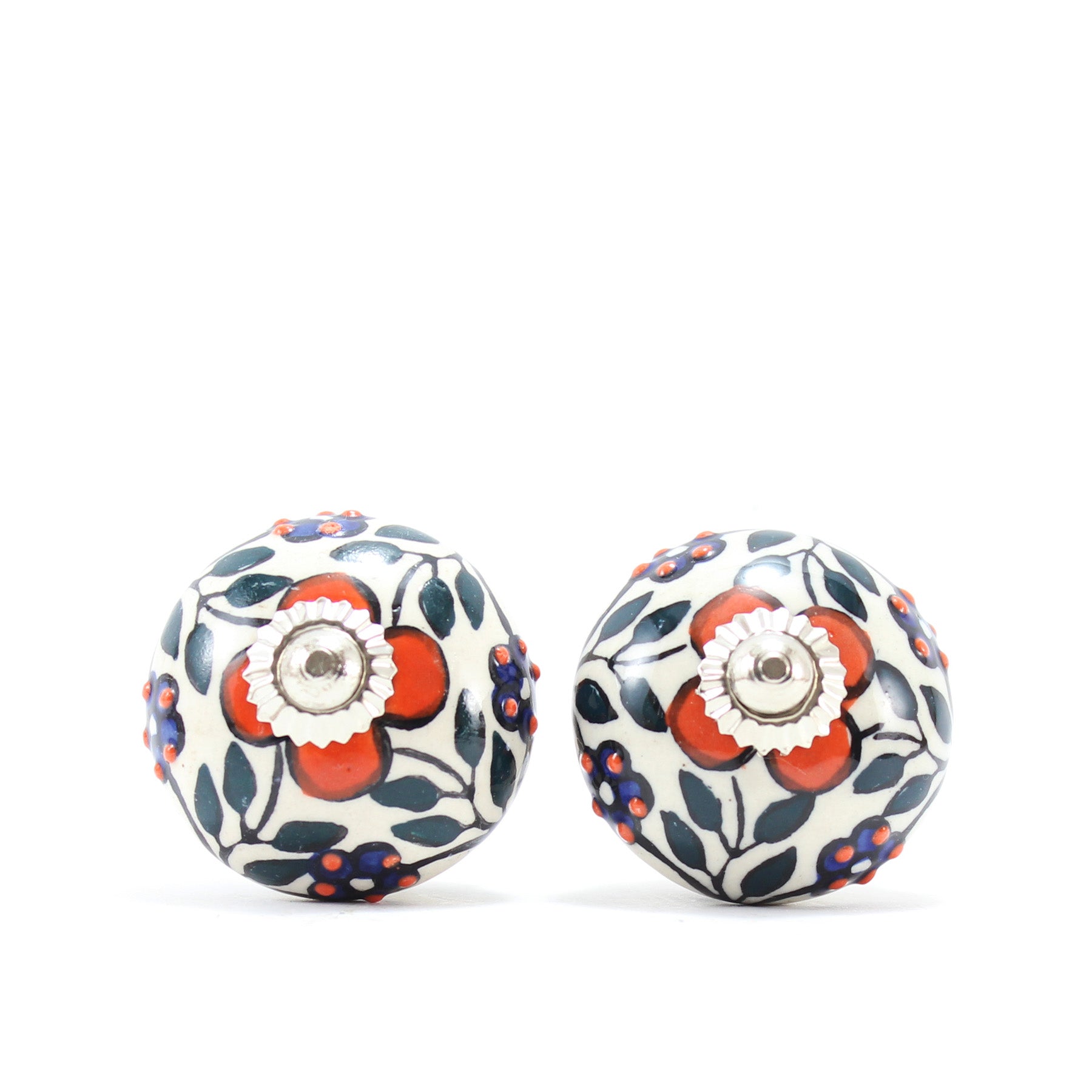 Hand Painted Ceramic Knobs XVII